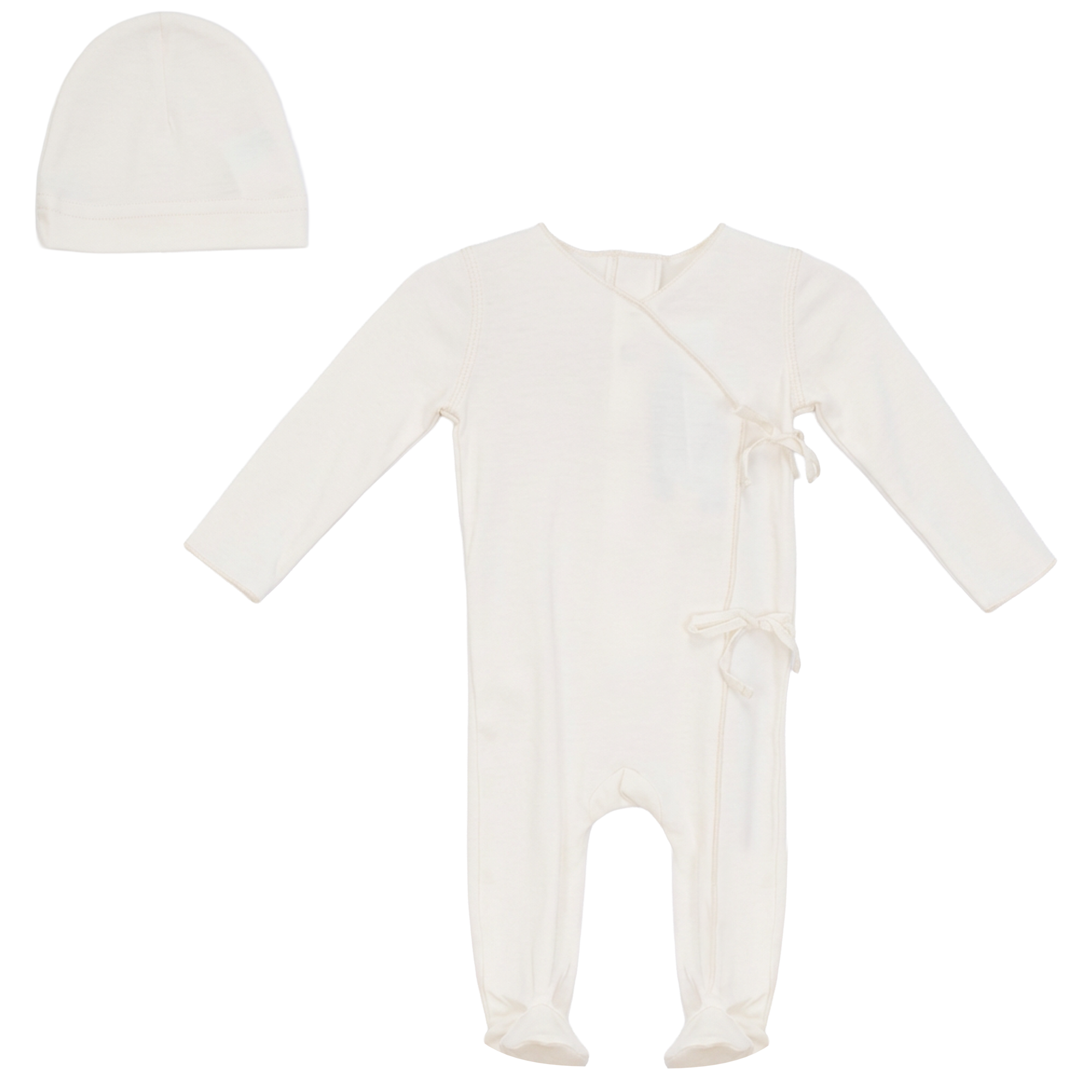 Wrap Onesie in Natural by Little Fragile