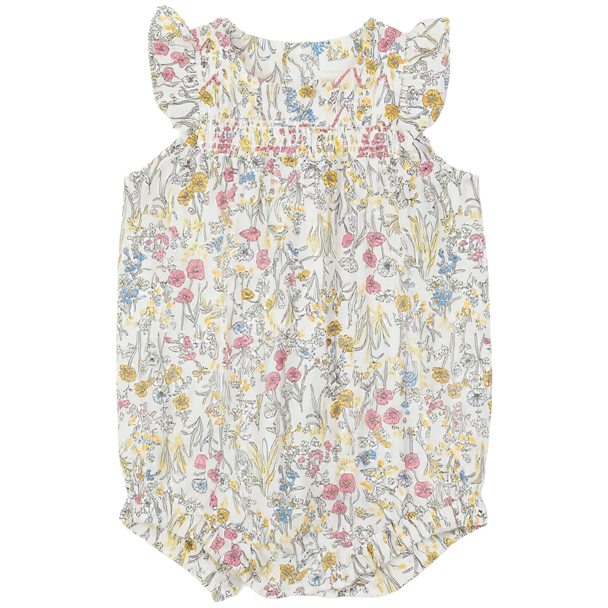 Floral Woven Bubble in Pink by Charlotte & George