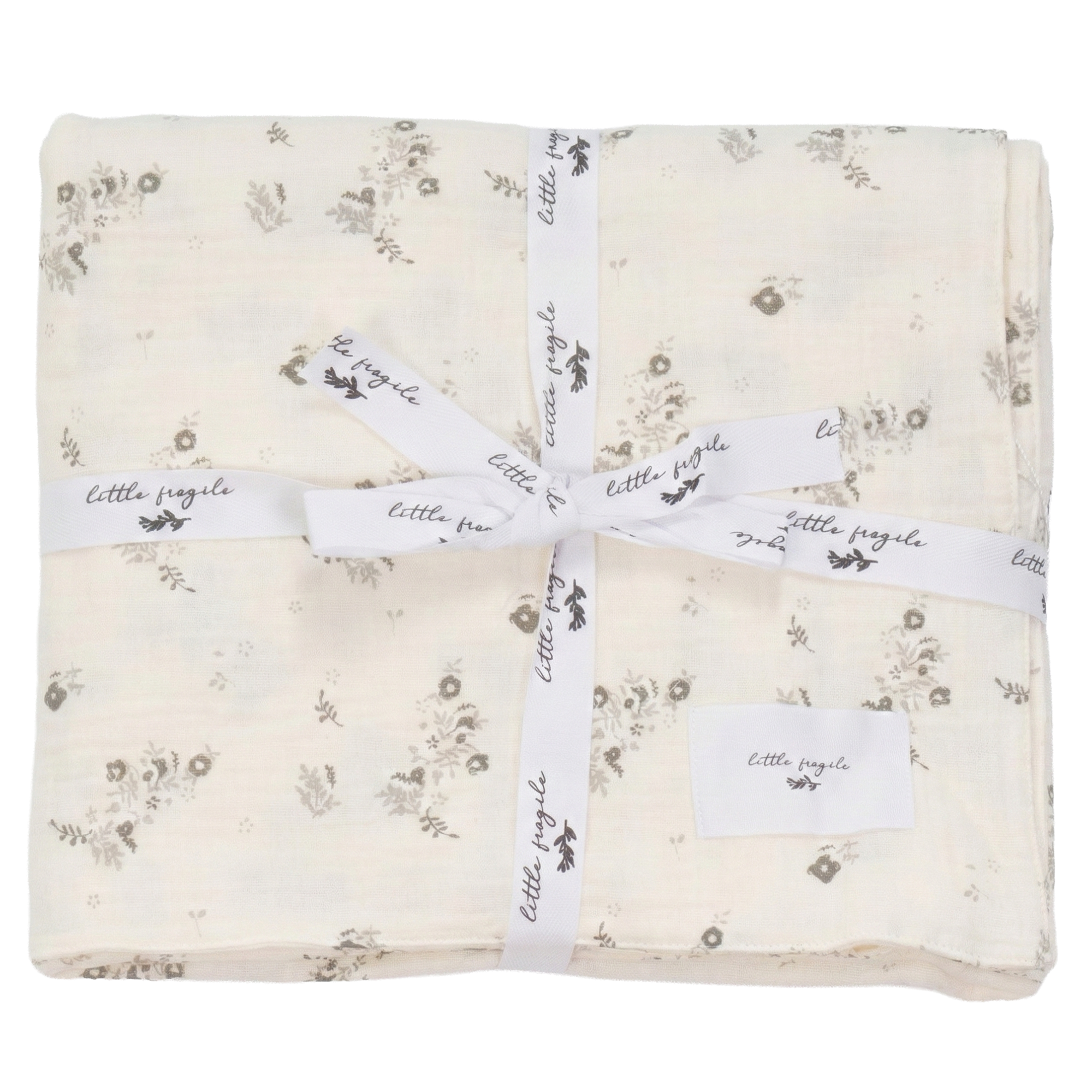 Crinkle Woven Swaddle in by Little Fragile