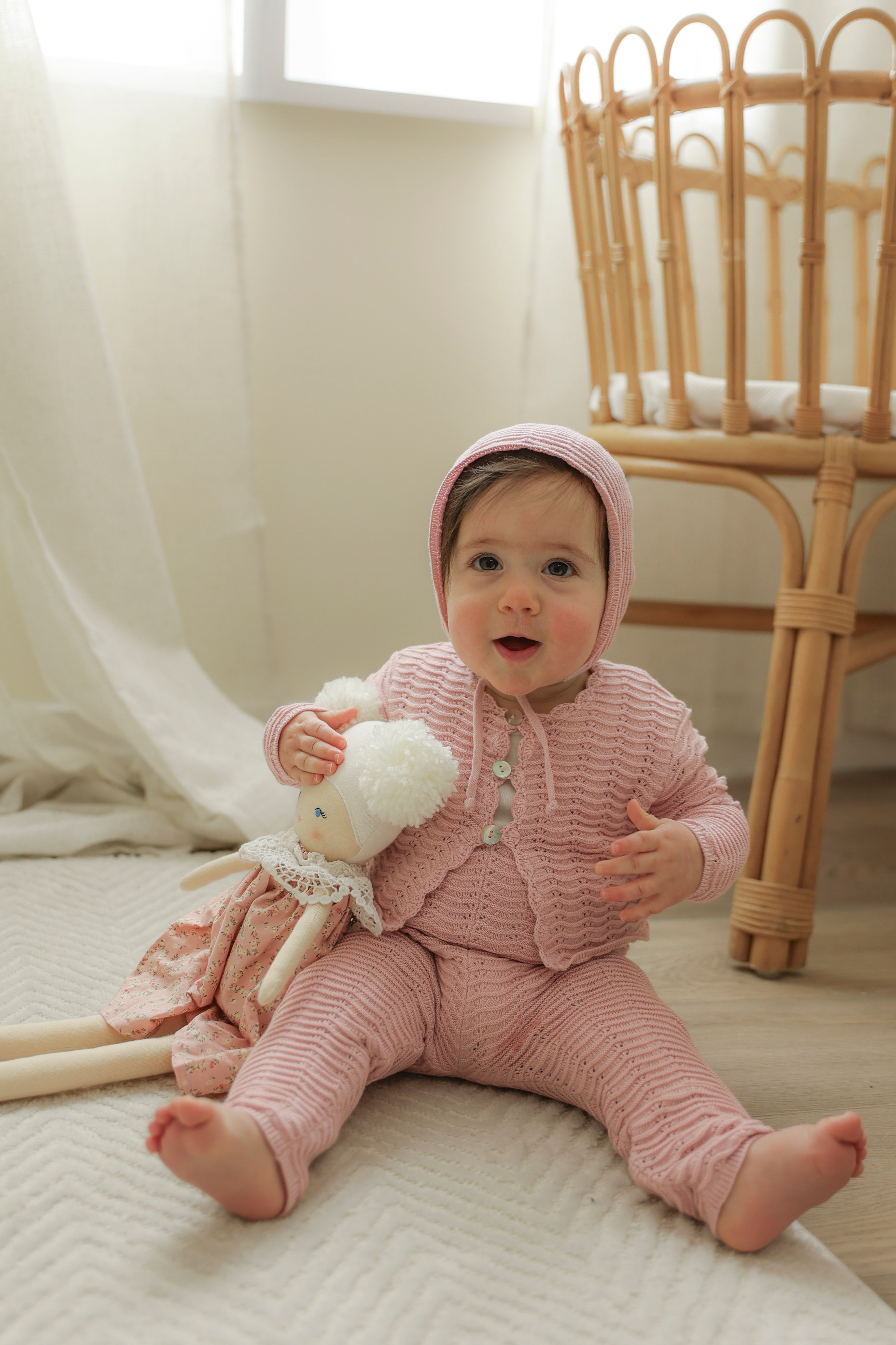 Three piece Knit Set in by Clô