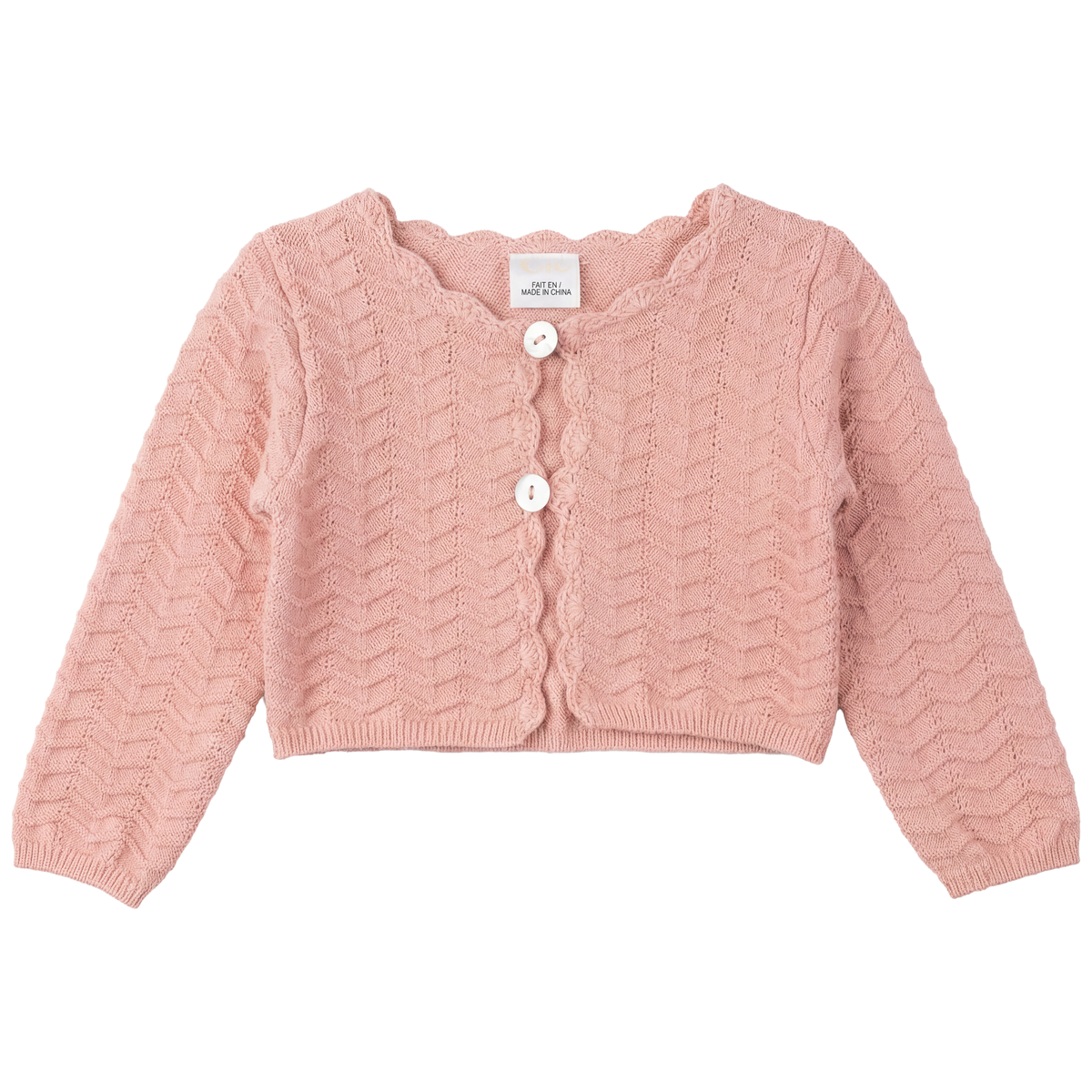 Knit Cardigan in Light Maple by Clô