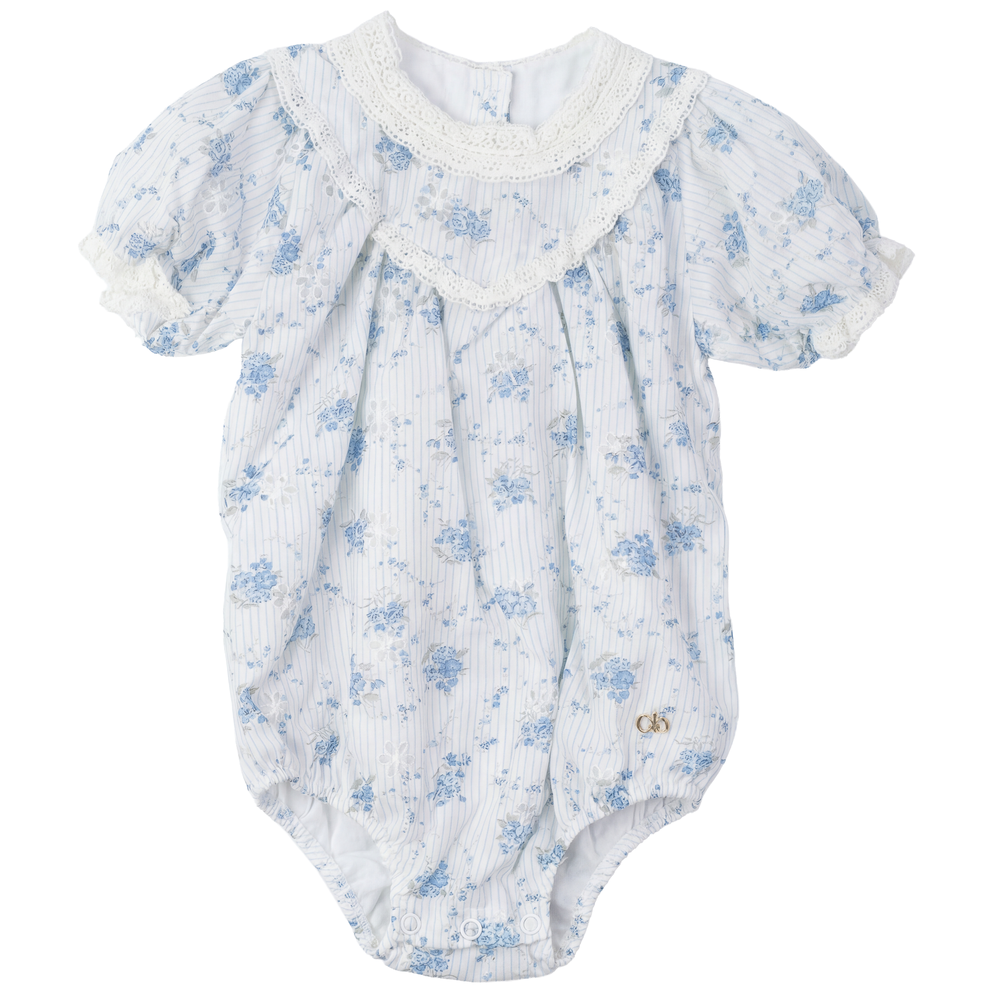 Onesie With Lace in by Clô