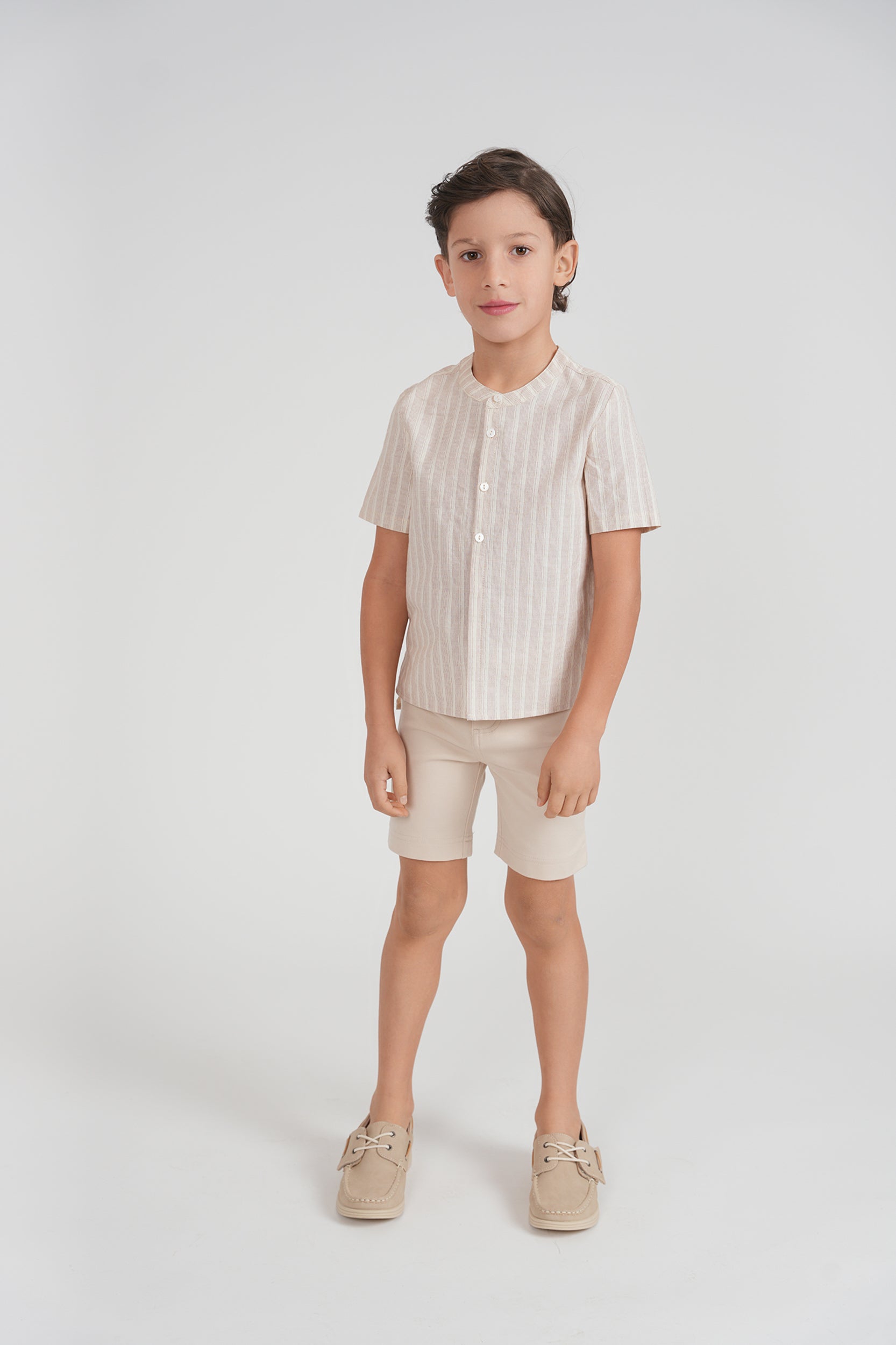 Shirt In Cotton Striped Fabric in by Clô