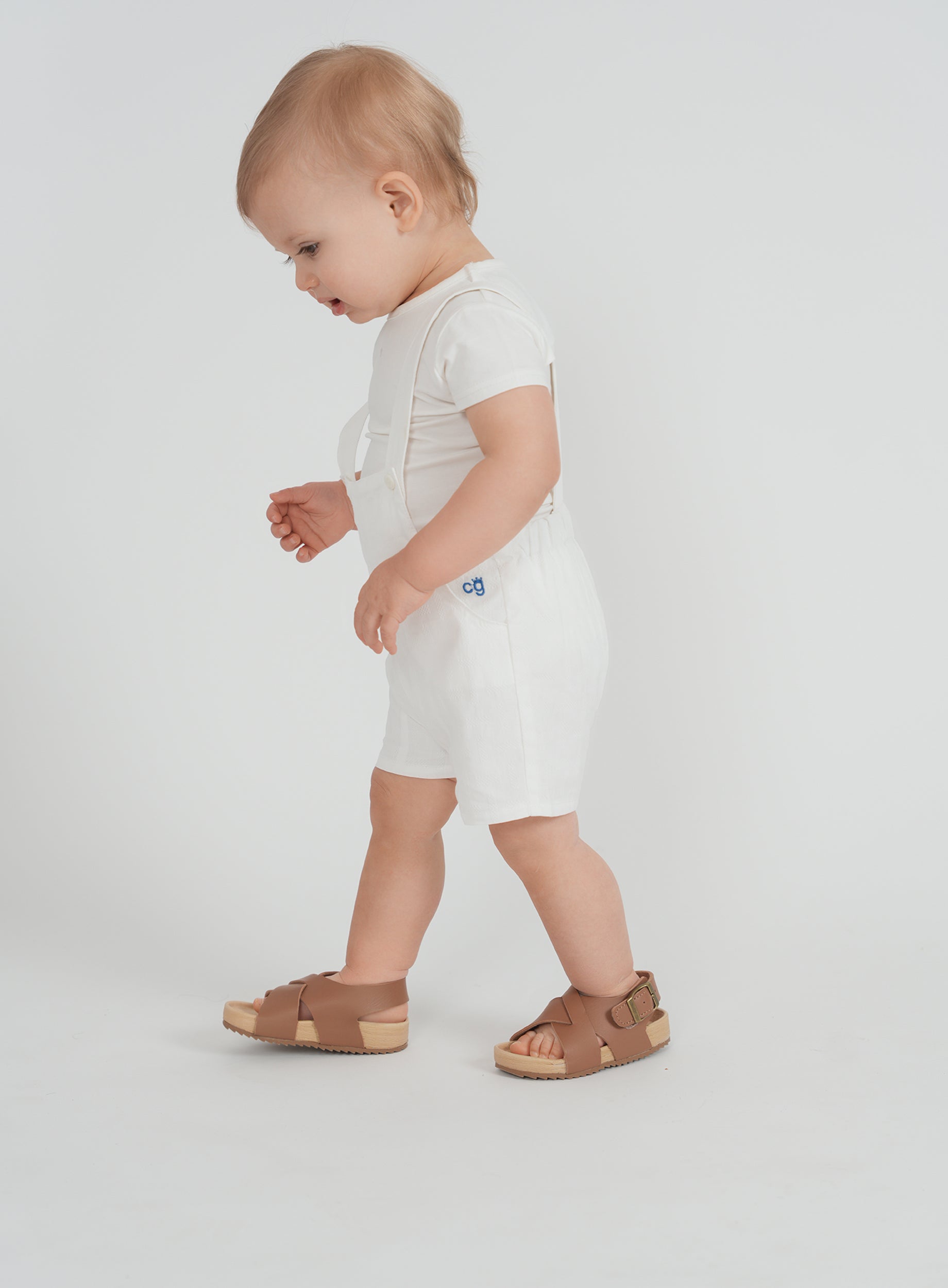 Contrast Trim Overall in by Charlotte & George