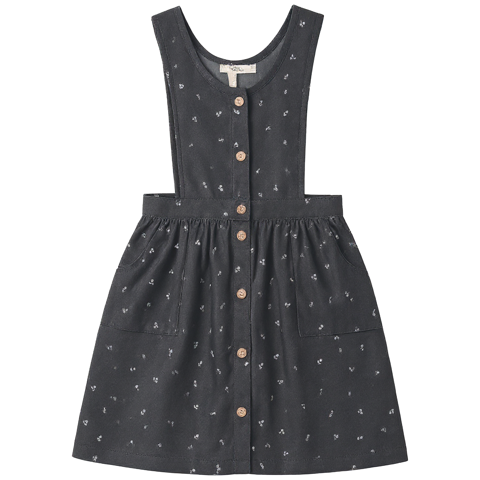 Cherry Woven Denim Jumper in by Lola