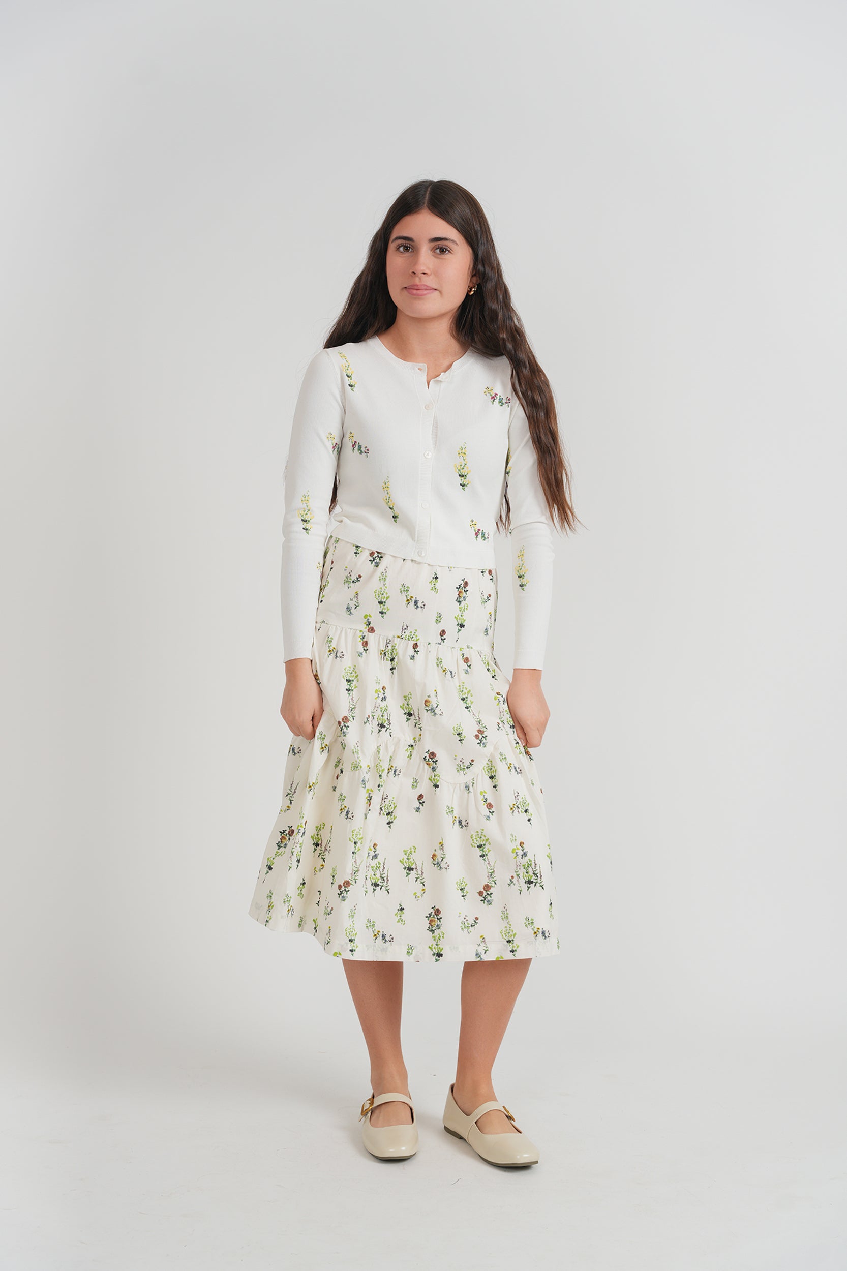 Multi Floral Print 2Pc Set in by Joie De Vivre