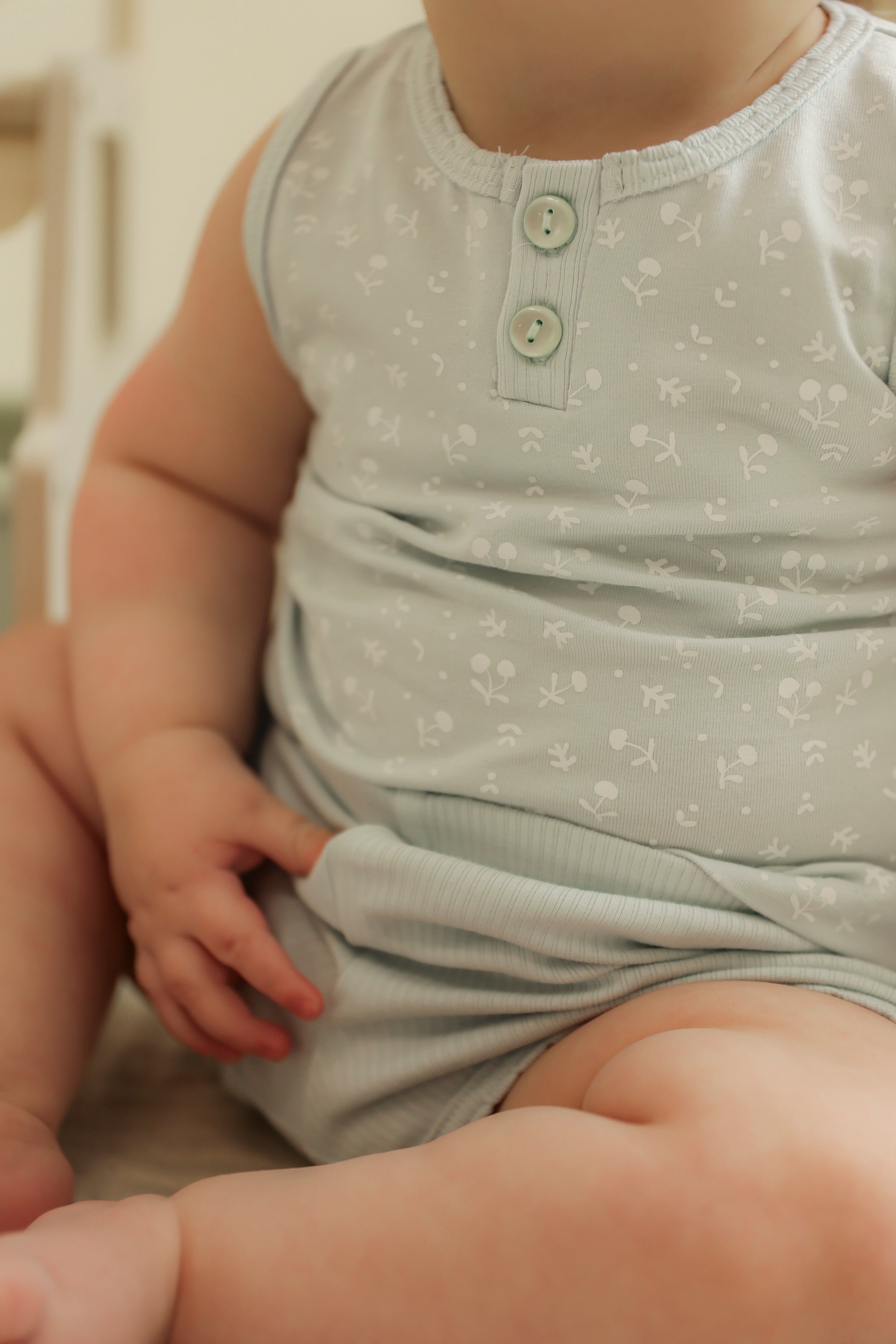 Sleeveless Short Set in by Little Fragile