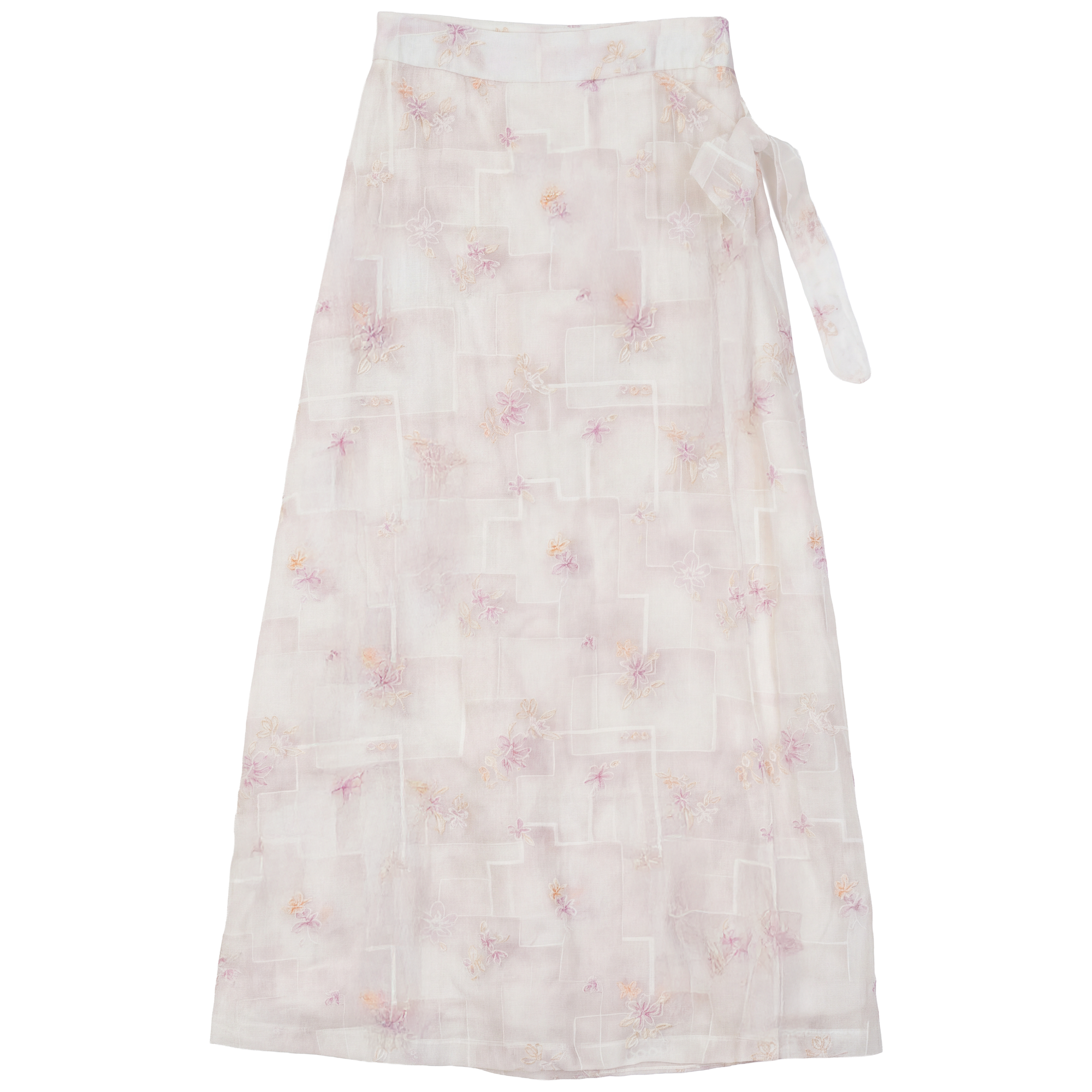 Flare Skirt in Pink by Aspect