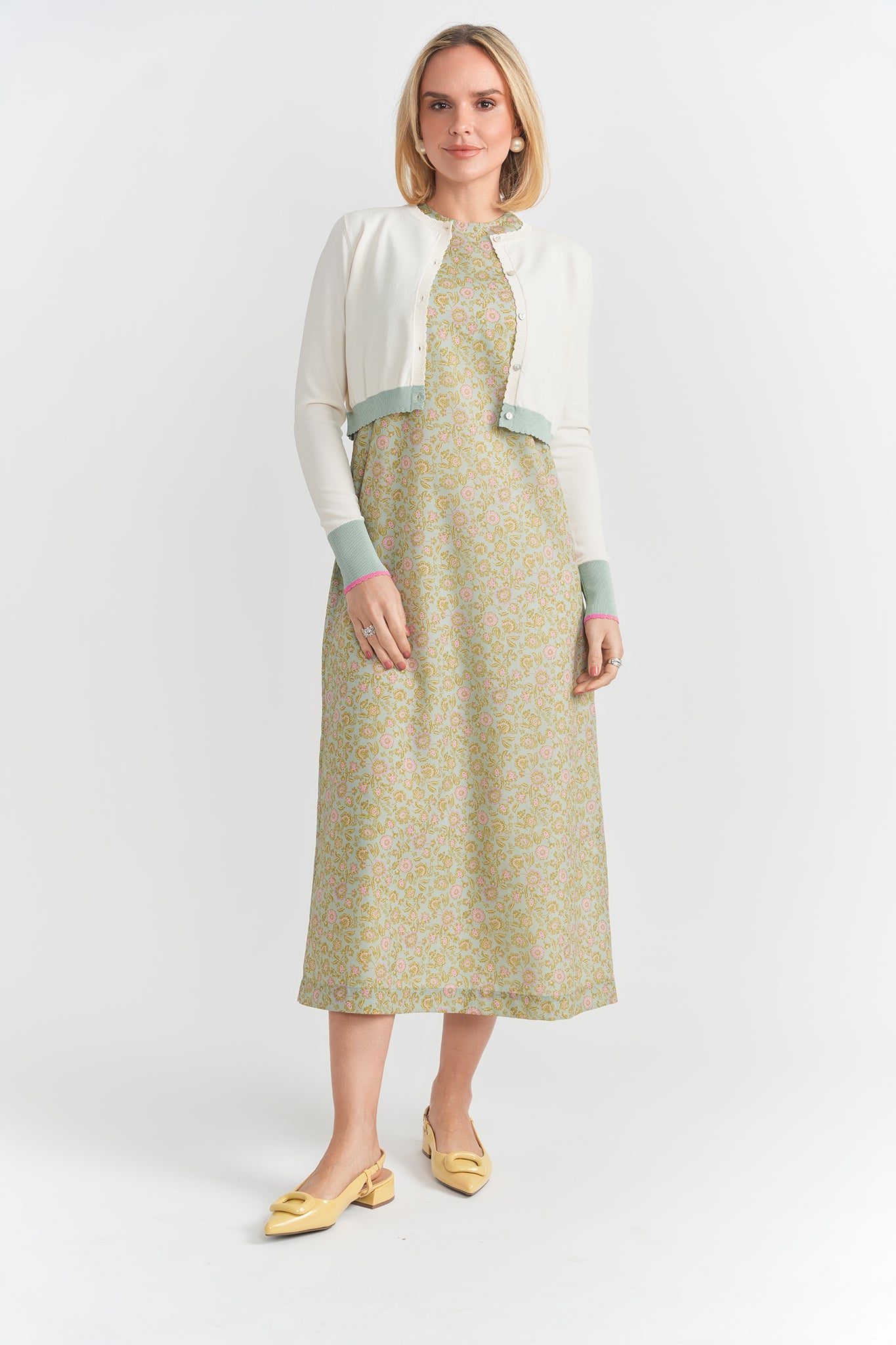 Midi Printed Jumper Set in by Aspect