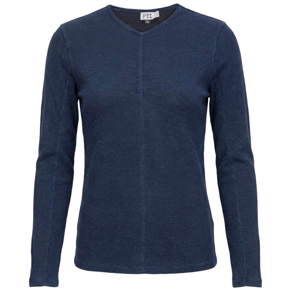 Waffle Loose Top in Dark Denim by FYI