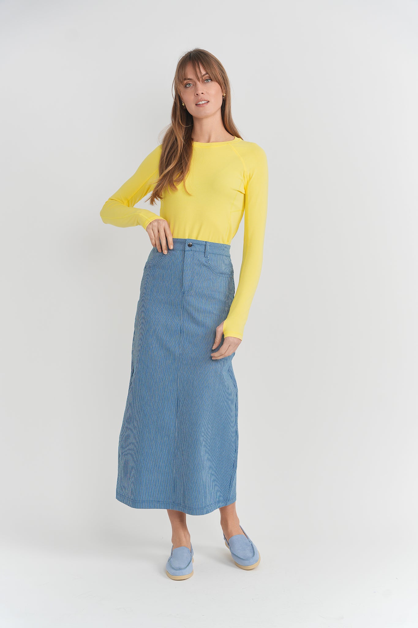 Cotton Cut Top in by 5 Stars