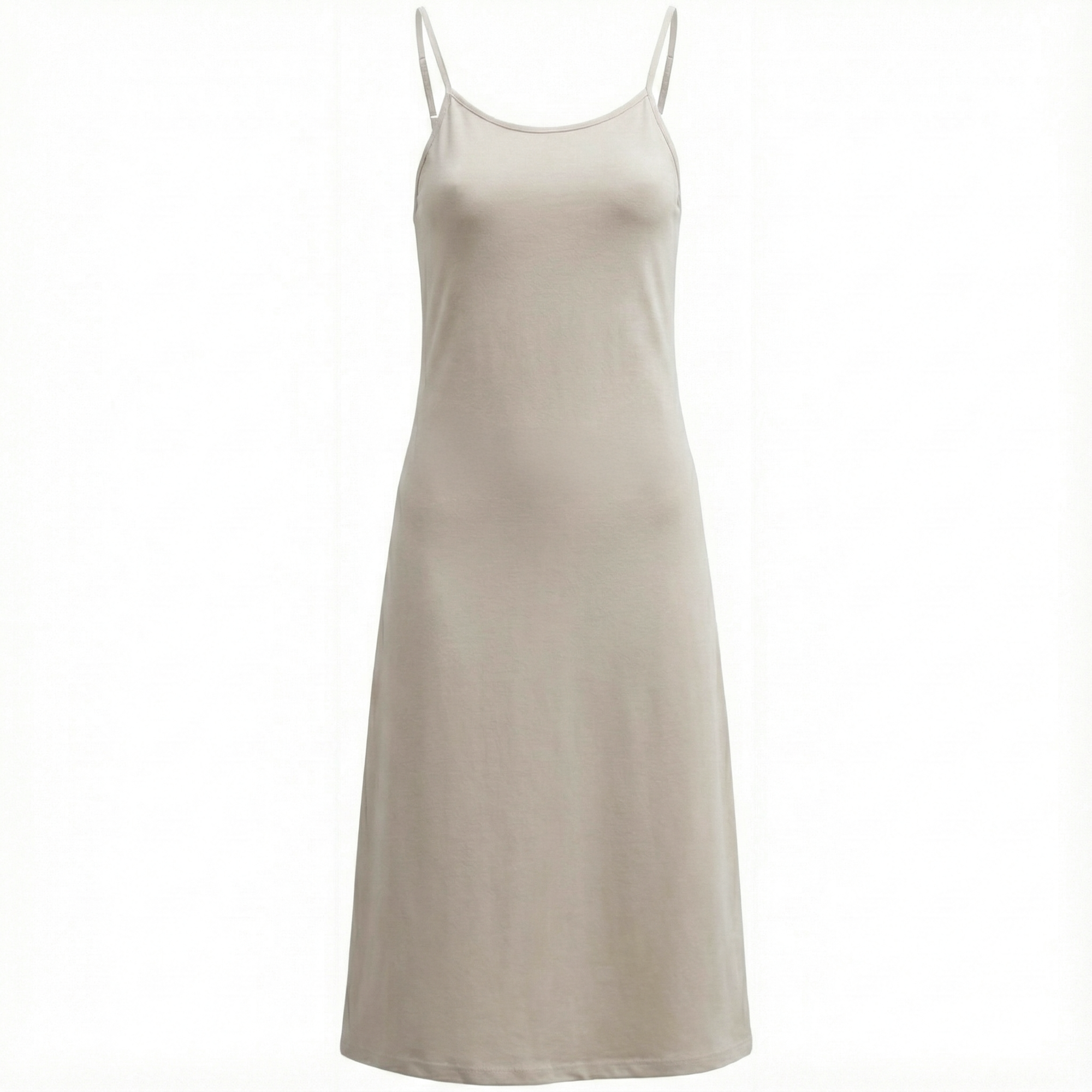 A-Line Woven Slip Jumper in Natural by Aspect
