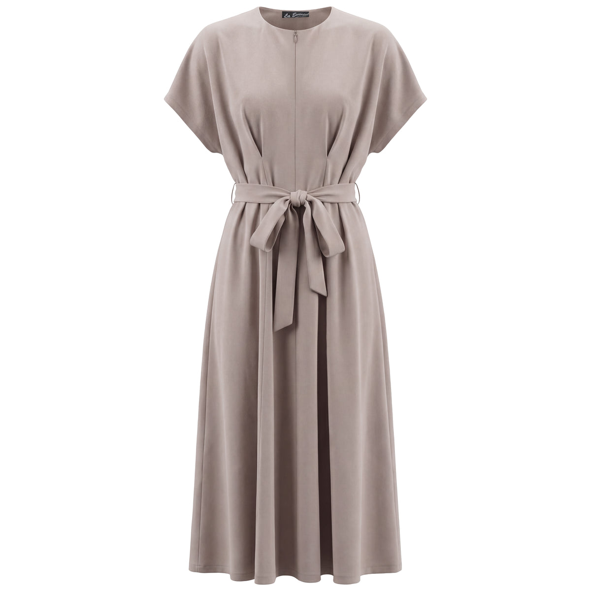 Techno Midi Maternity Jumper in Dusty Blush by La Enceinte