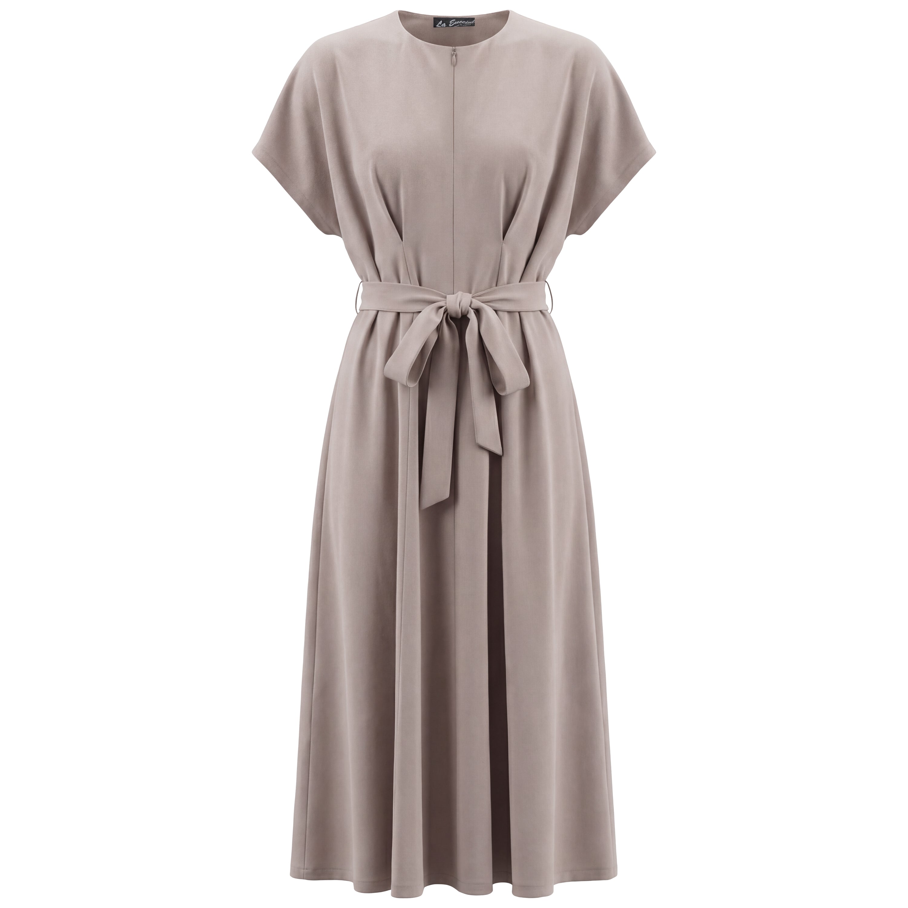 Techno Midi Maternity Jumper in Dusty Blush by La Enceinte