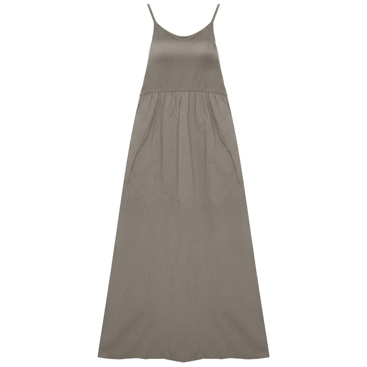 Cotton Maxi Jumper in Stone by La Enceinte