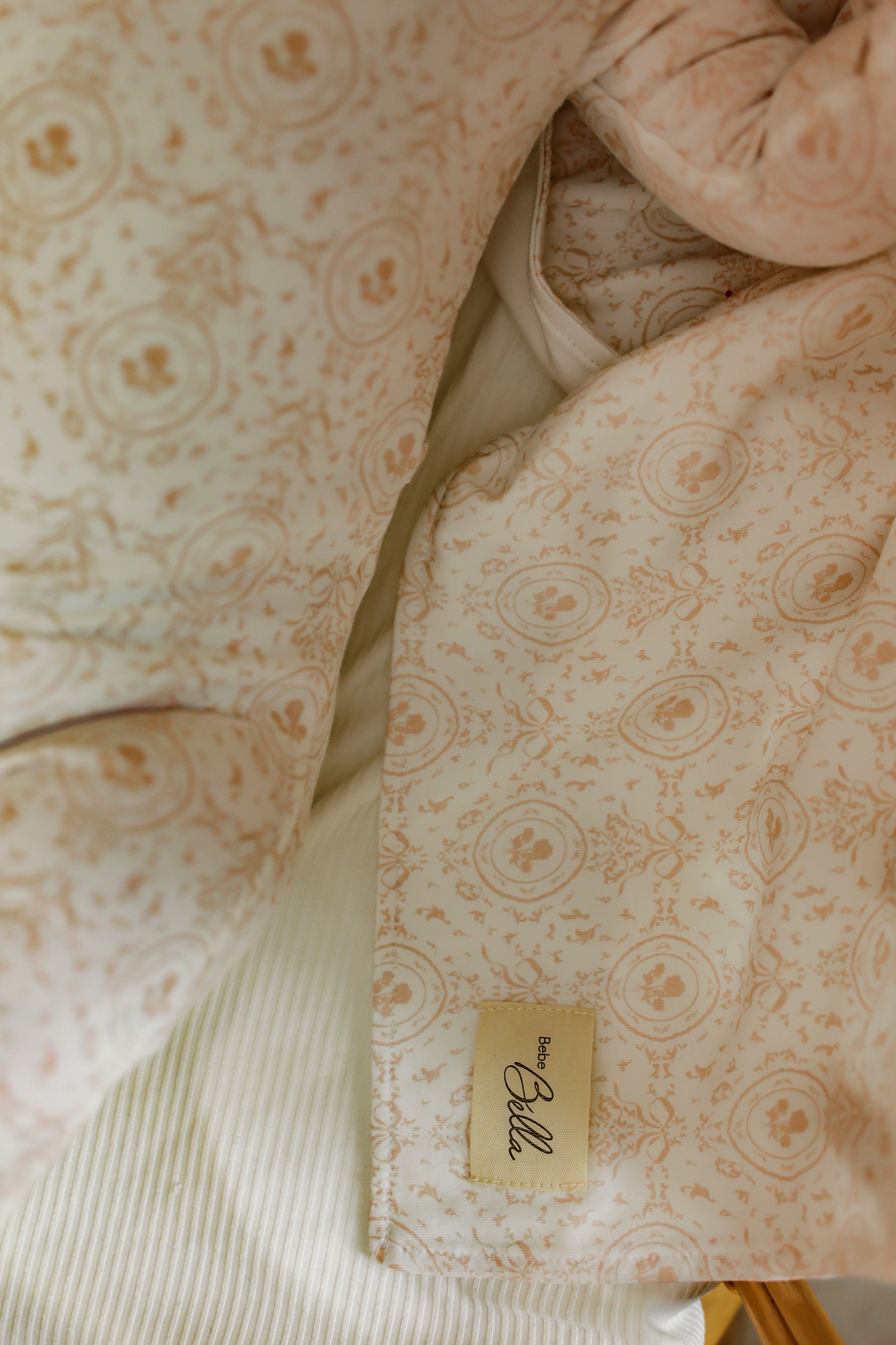 Boat/ Floral Print Blanket in by Bebe Bella