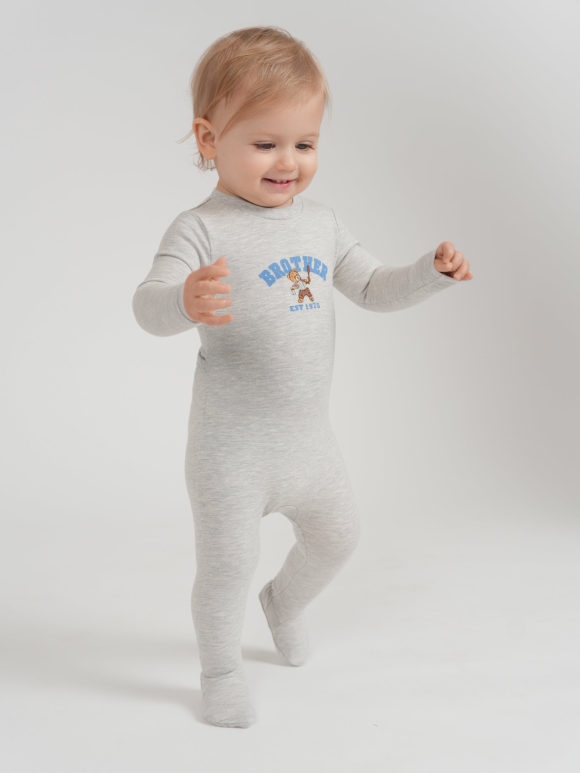 Brother 1975 Onesie in by Whipped Cocoa
