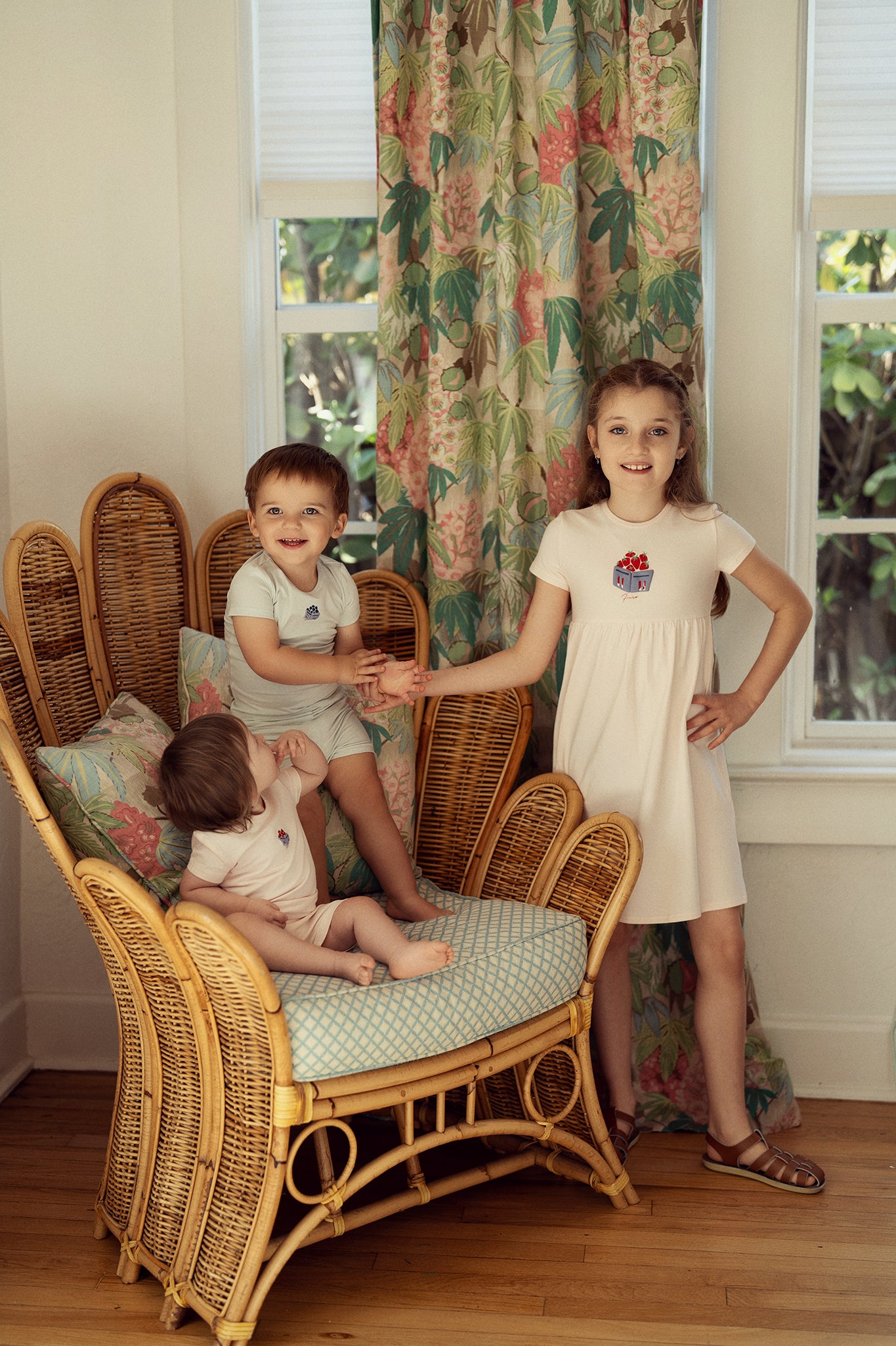 Strawberry Box Dress in by Puddles