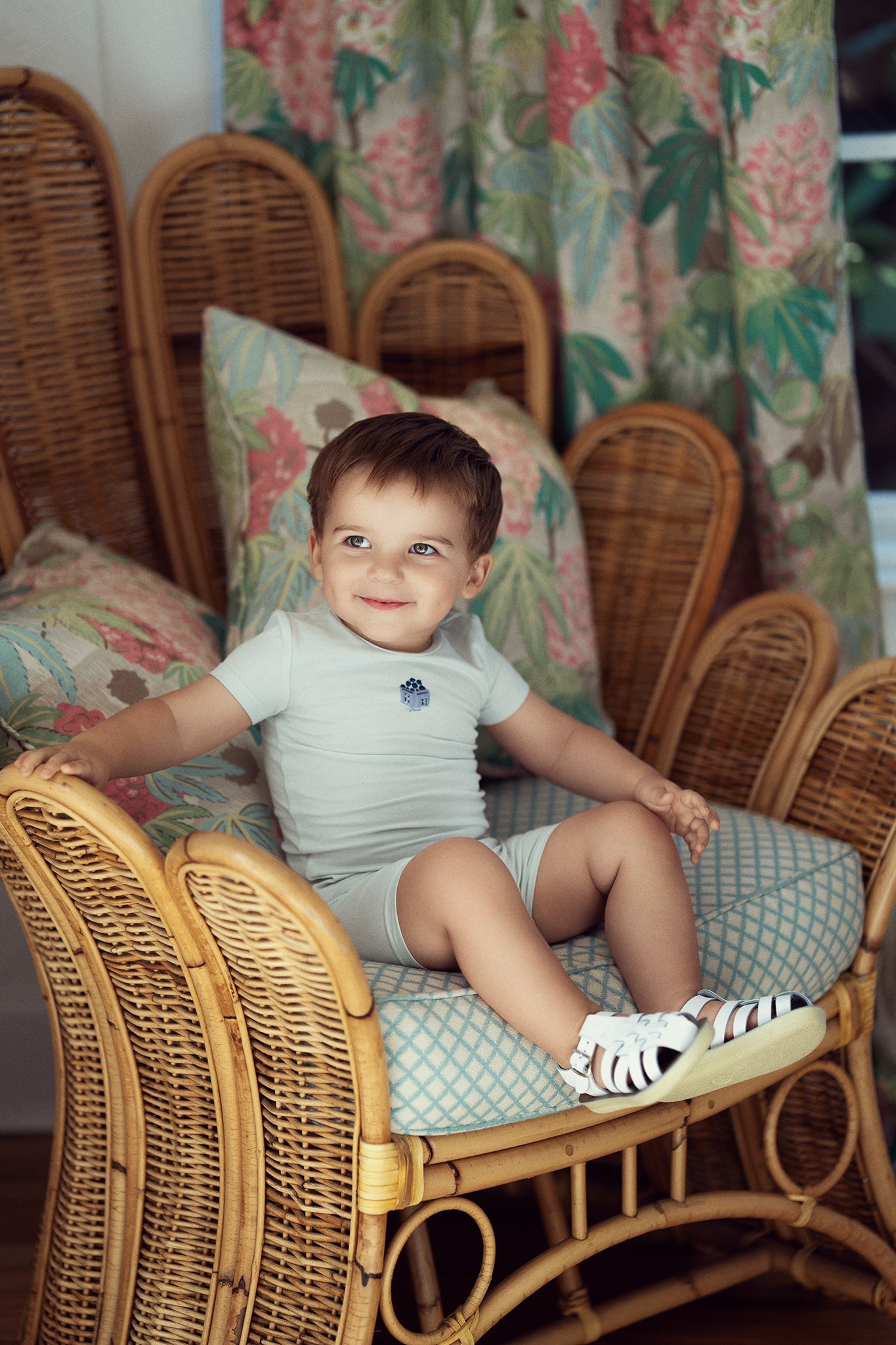 Berry Box Shorts Set in by Puddles