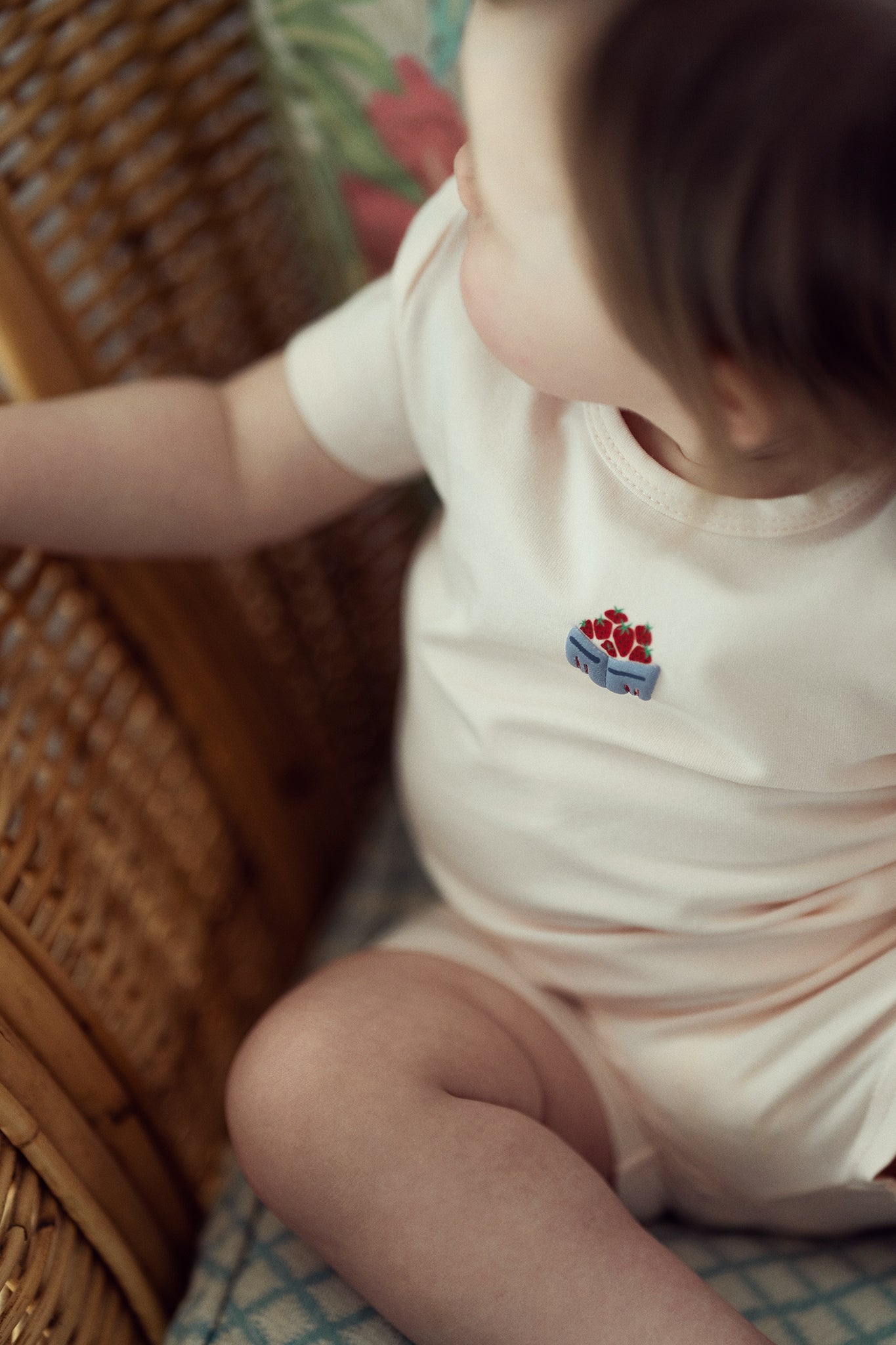 Strawberry Box Shorts Set in by Puddles