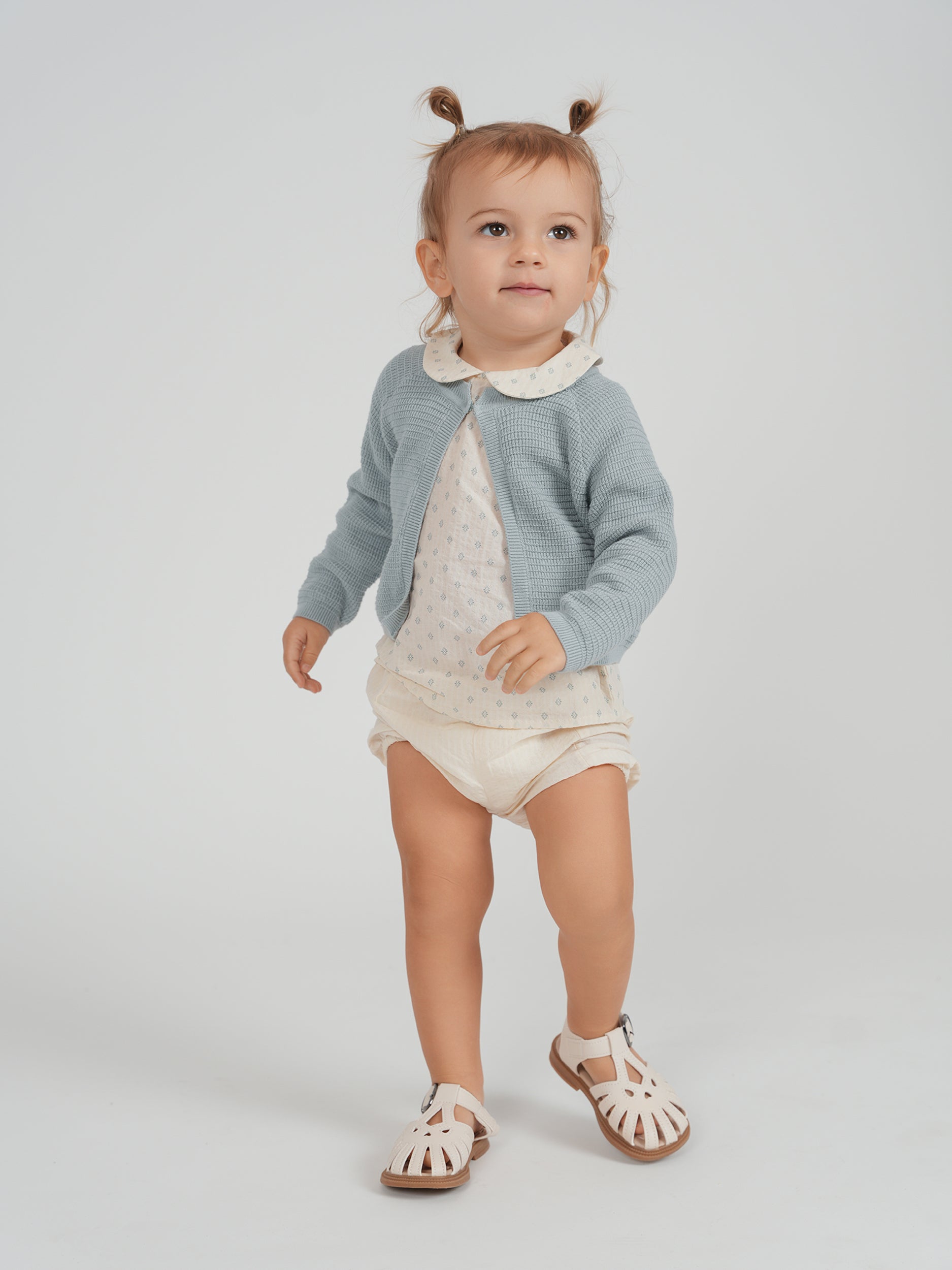 Printed Gauze Set in by Space Grey