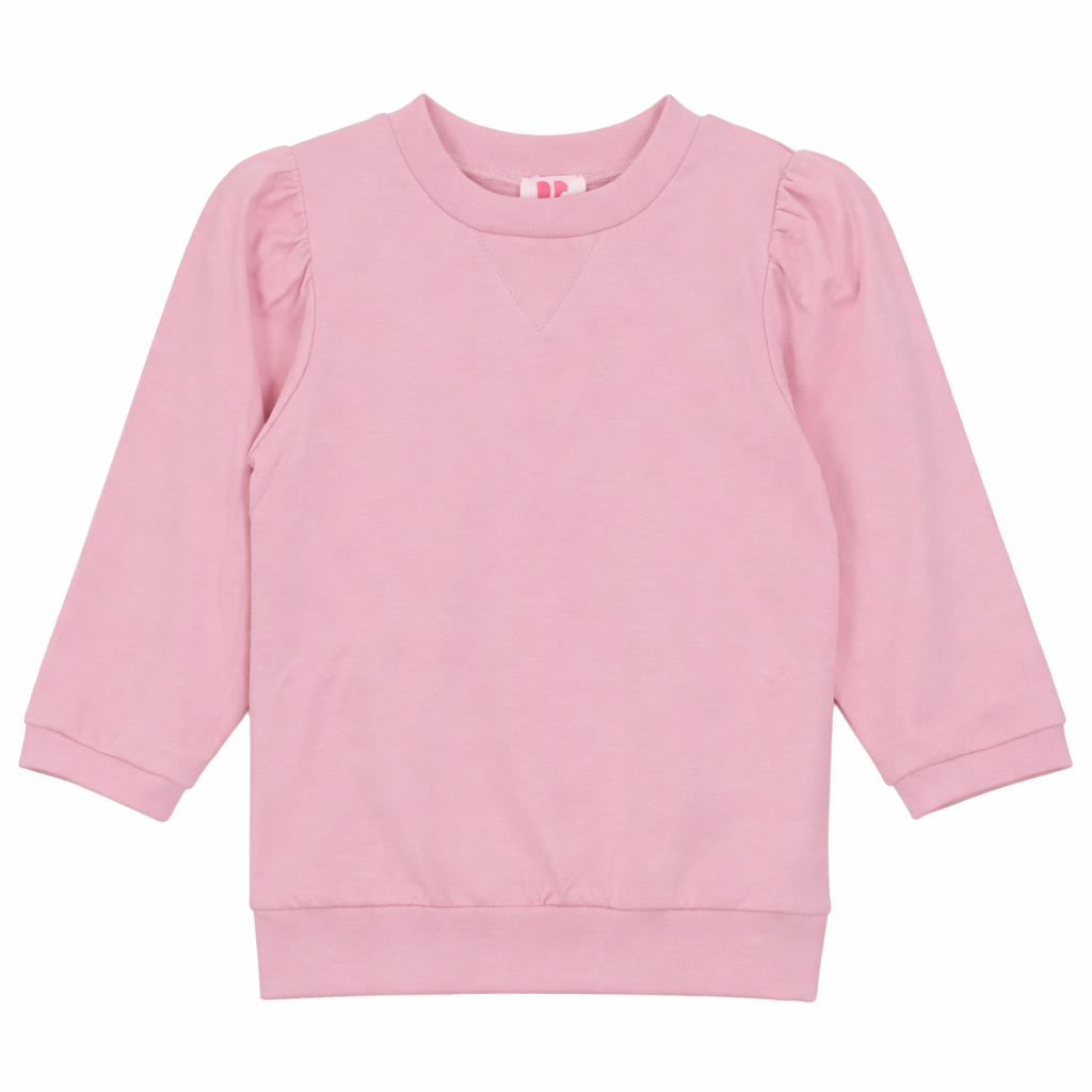 Puff Sleeve T-Shirt in Pink by Pinky Promise
