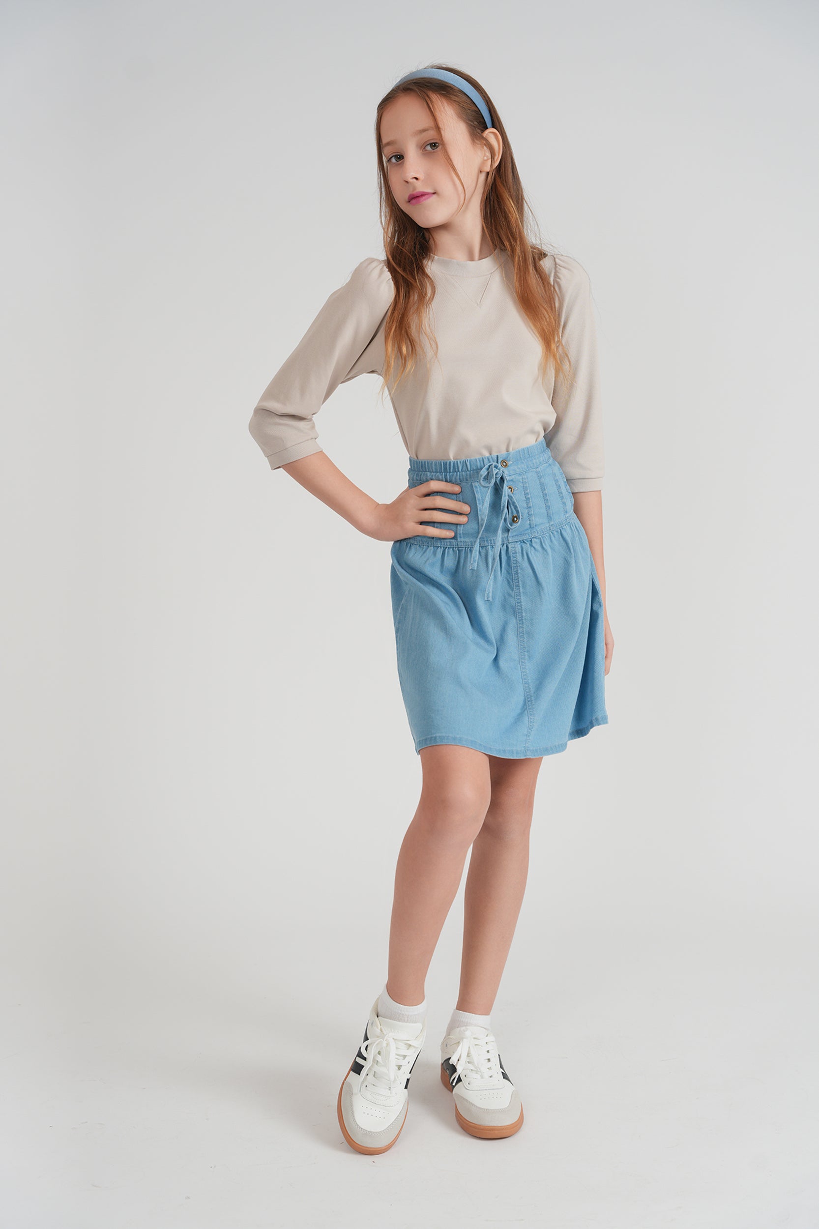 Puff Sleeve Blouse in by Pinky Promise