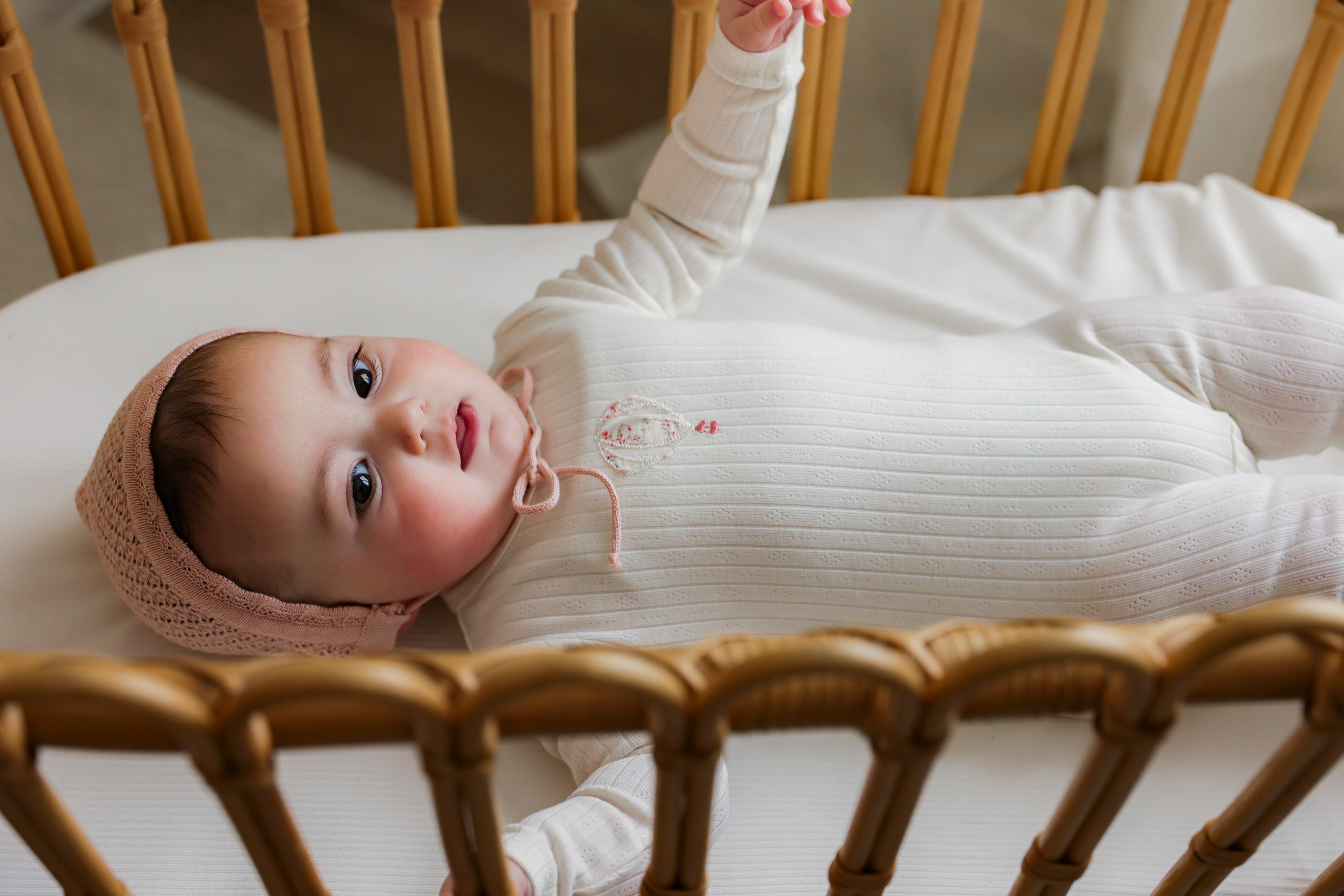 Hot Air Balloon Pointelle Onesie in by Bebe Bella