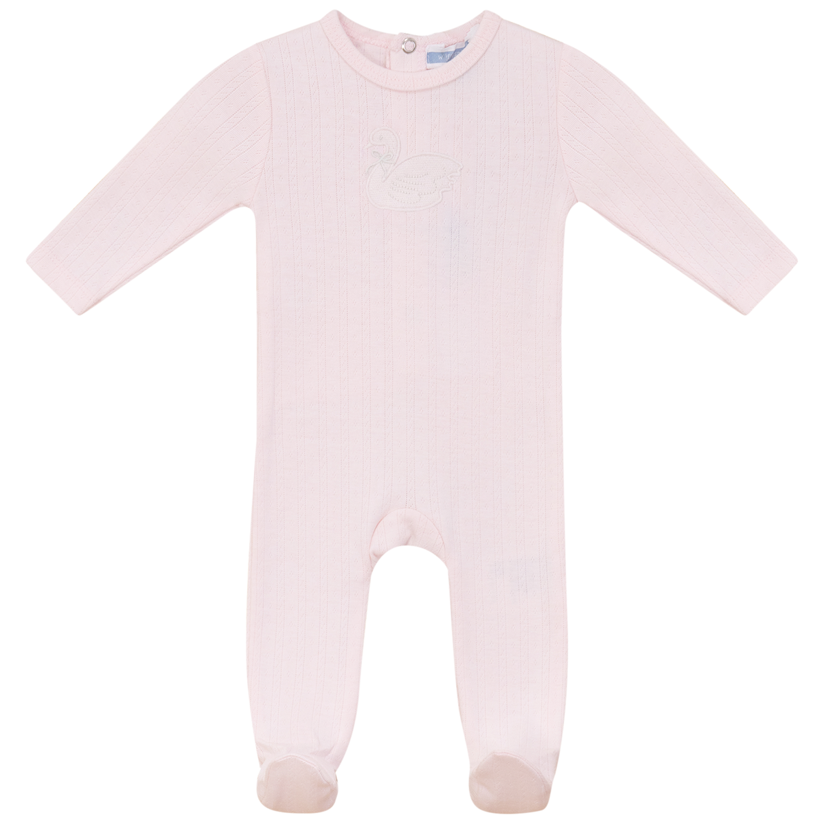 Bird Pointelle Onesie in Primrose by Whipped Cocoa