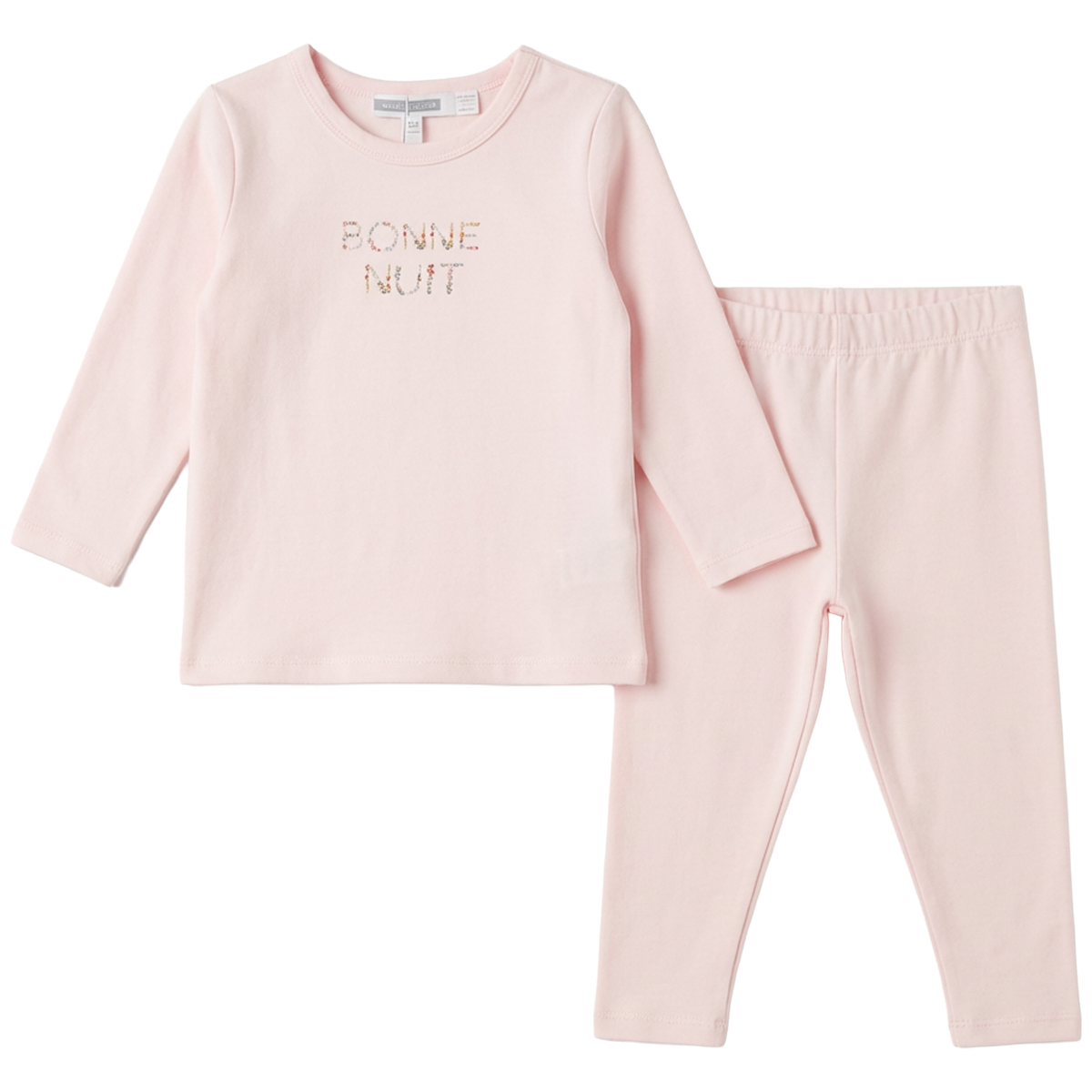 Bonne Nuit Set in Pink Sorbet by Whipped Cocoa