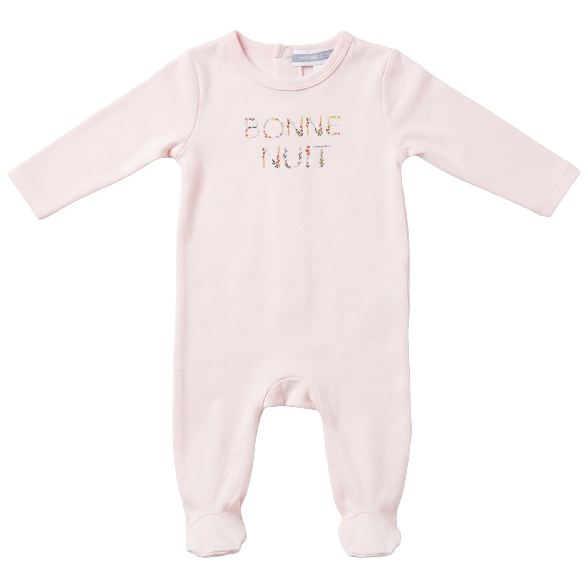 Bonne Nuit Onesie in Pink Sorbet by Whipped Cocoa