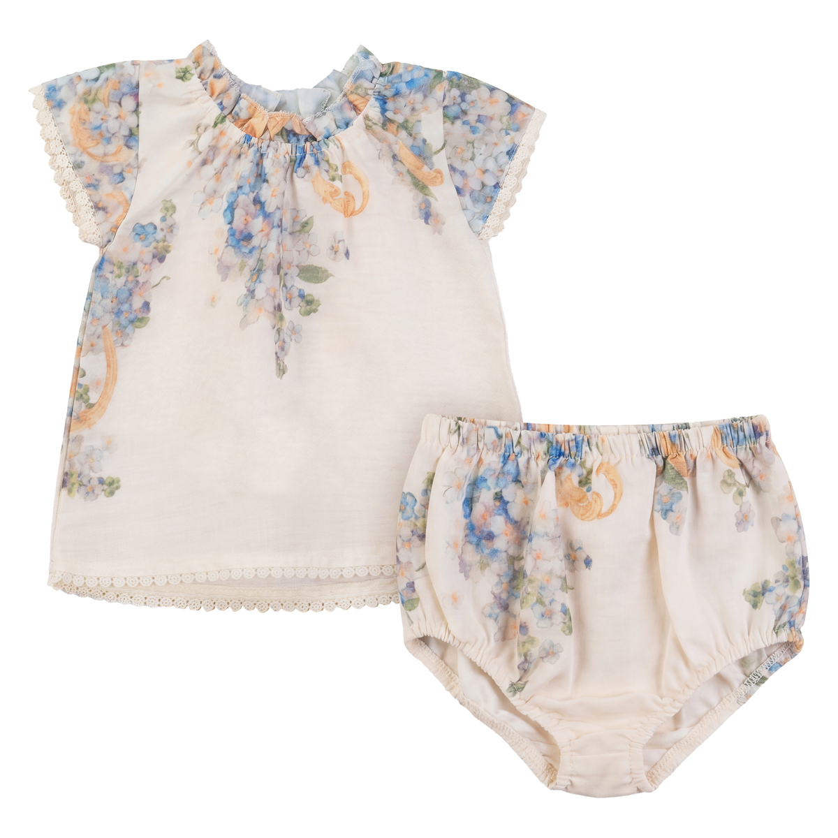 Boarder Floral Set in Cream Floral by The Umbrella Academy