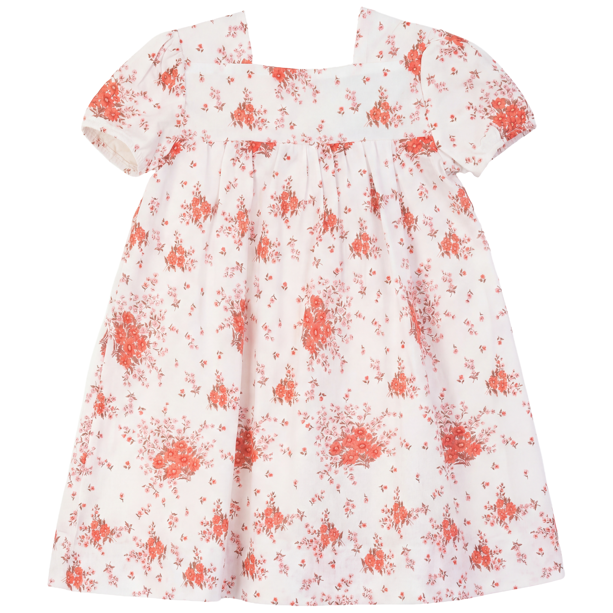 Floral Print Woven Dress in Pink Floral by Space Grey