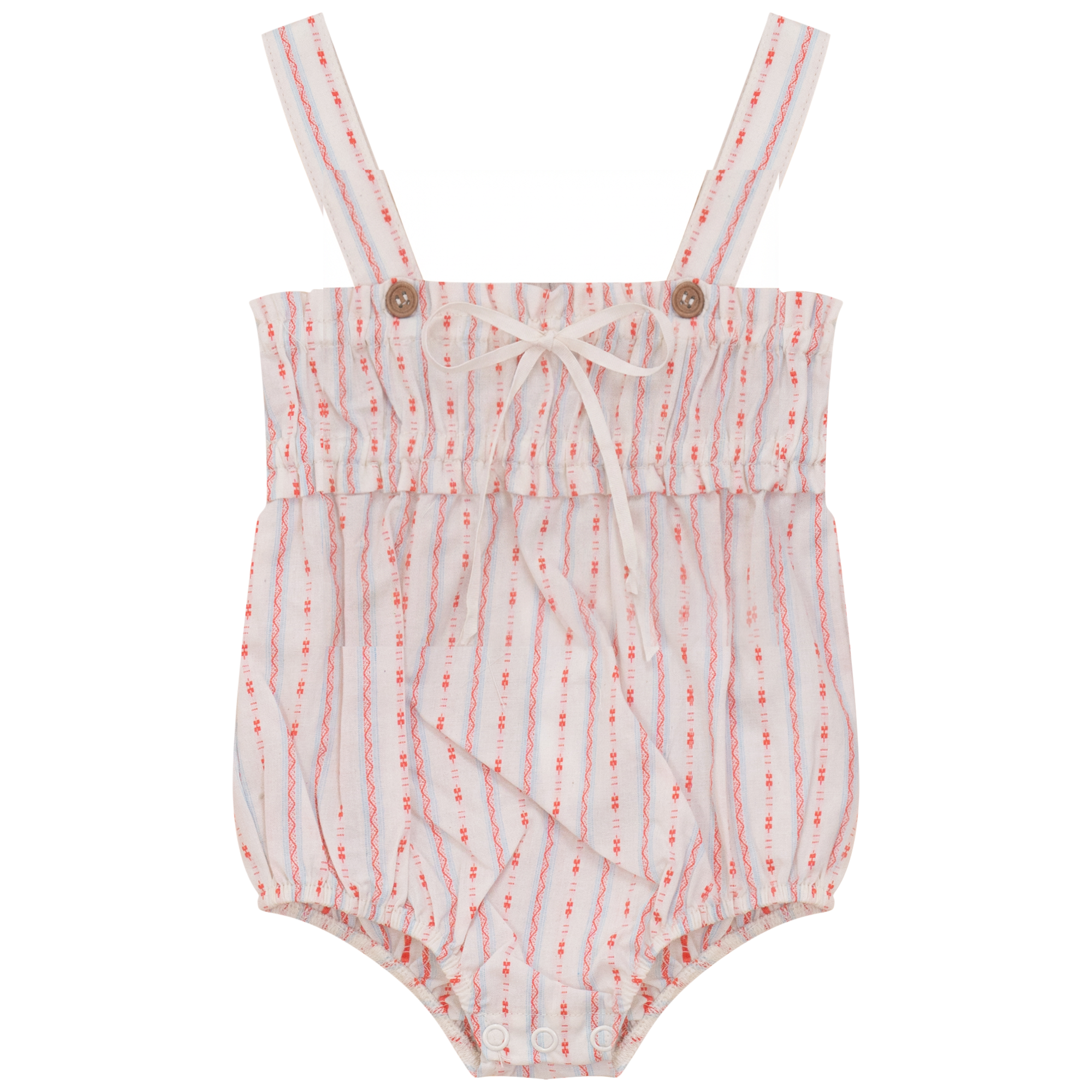 Striped Woven Buble in Pink by Jolie Capri