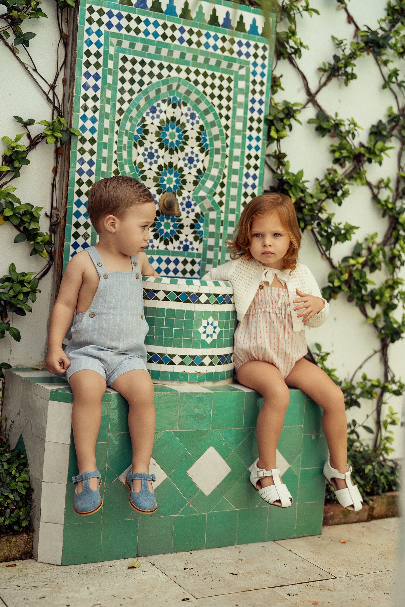 Striped Woven Buble in by Jolie Capri