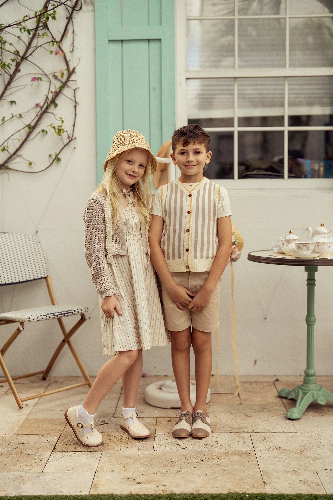 Striped Woven Jumper in by Jolie Capri