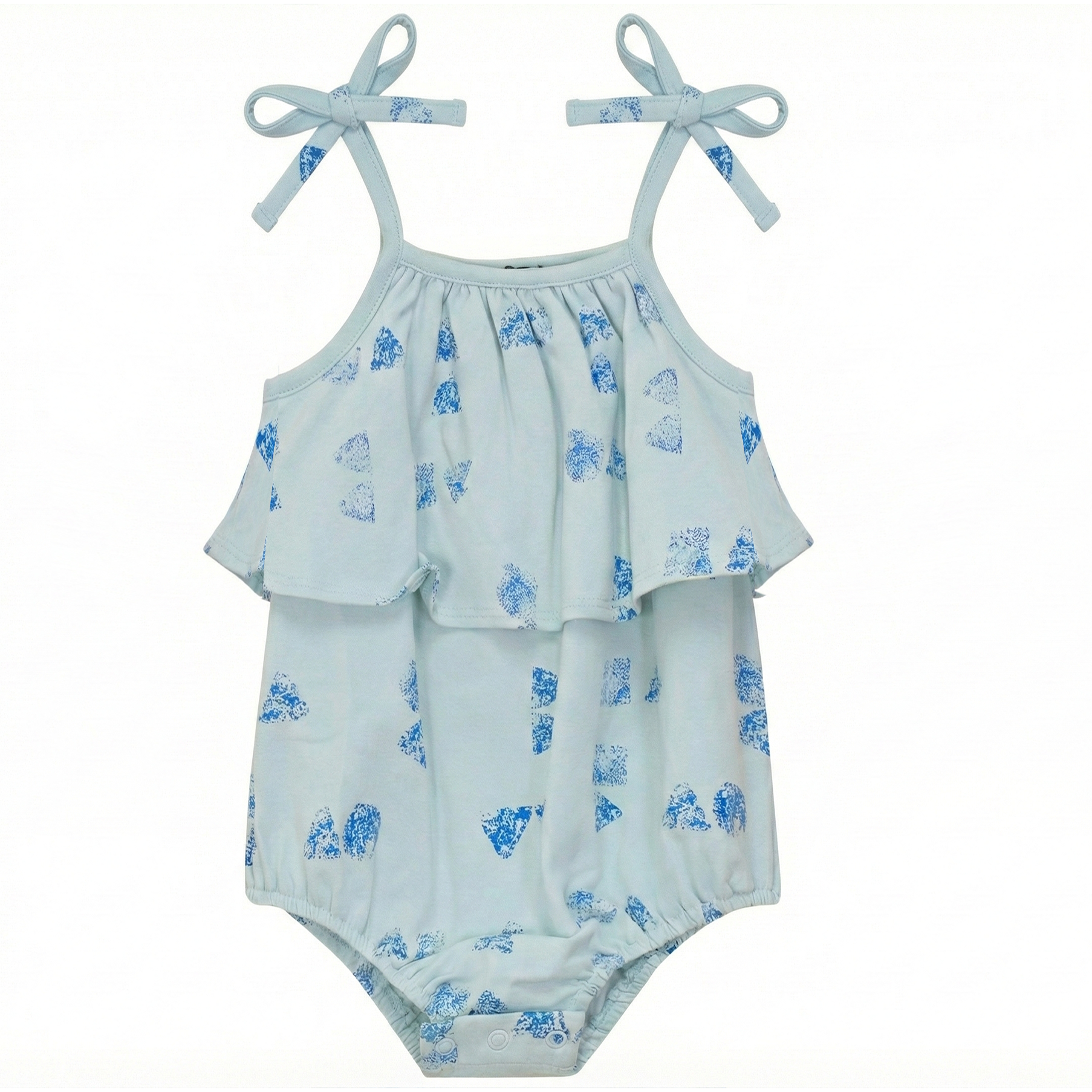 Faded Print Bubble in Sage by Puddles