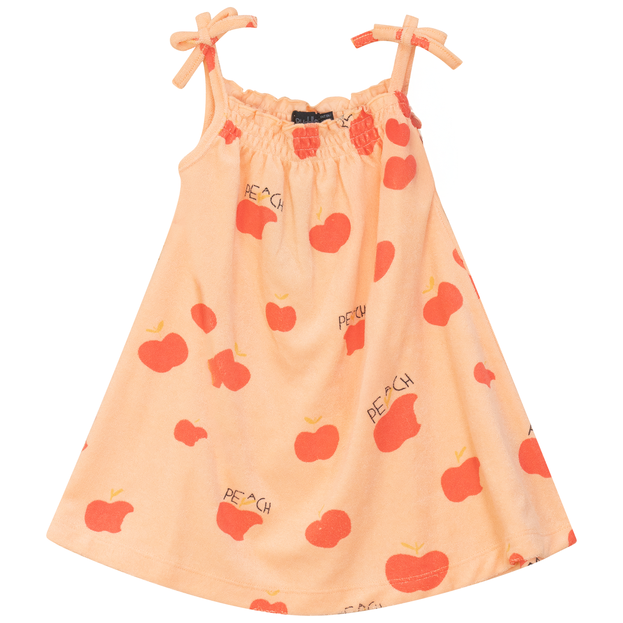 Terry Peach Jumper in Cream Peach by Puddles