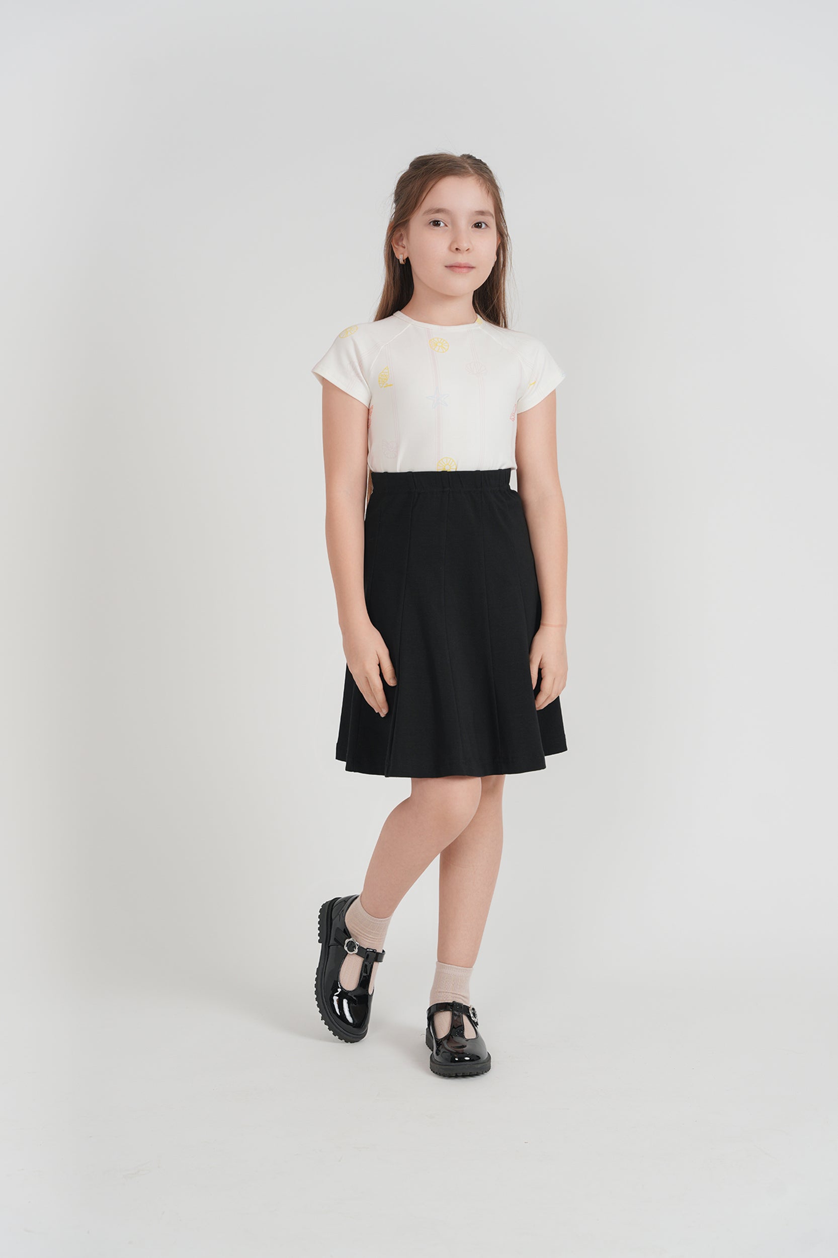 SeaShell Printed Top in by Puddles