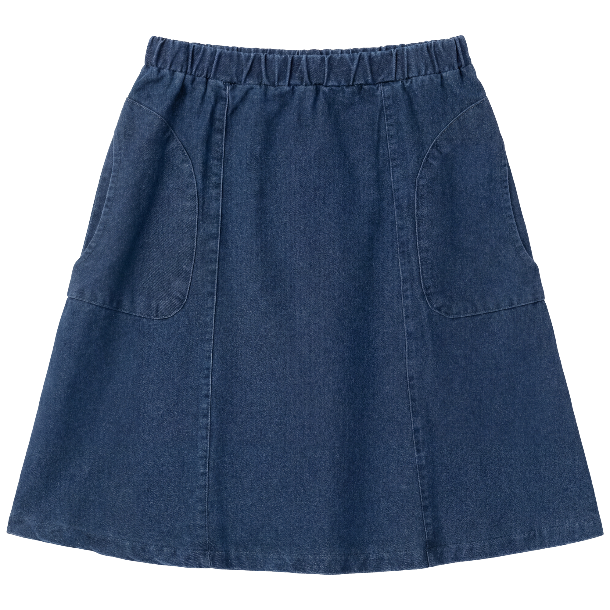 Colored Denim Skirt in Light Denim by So What