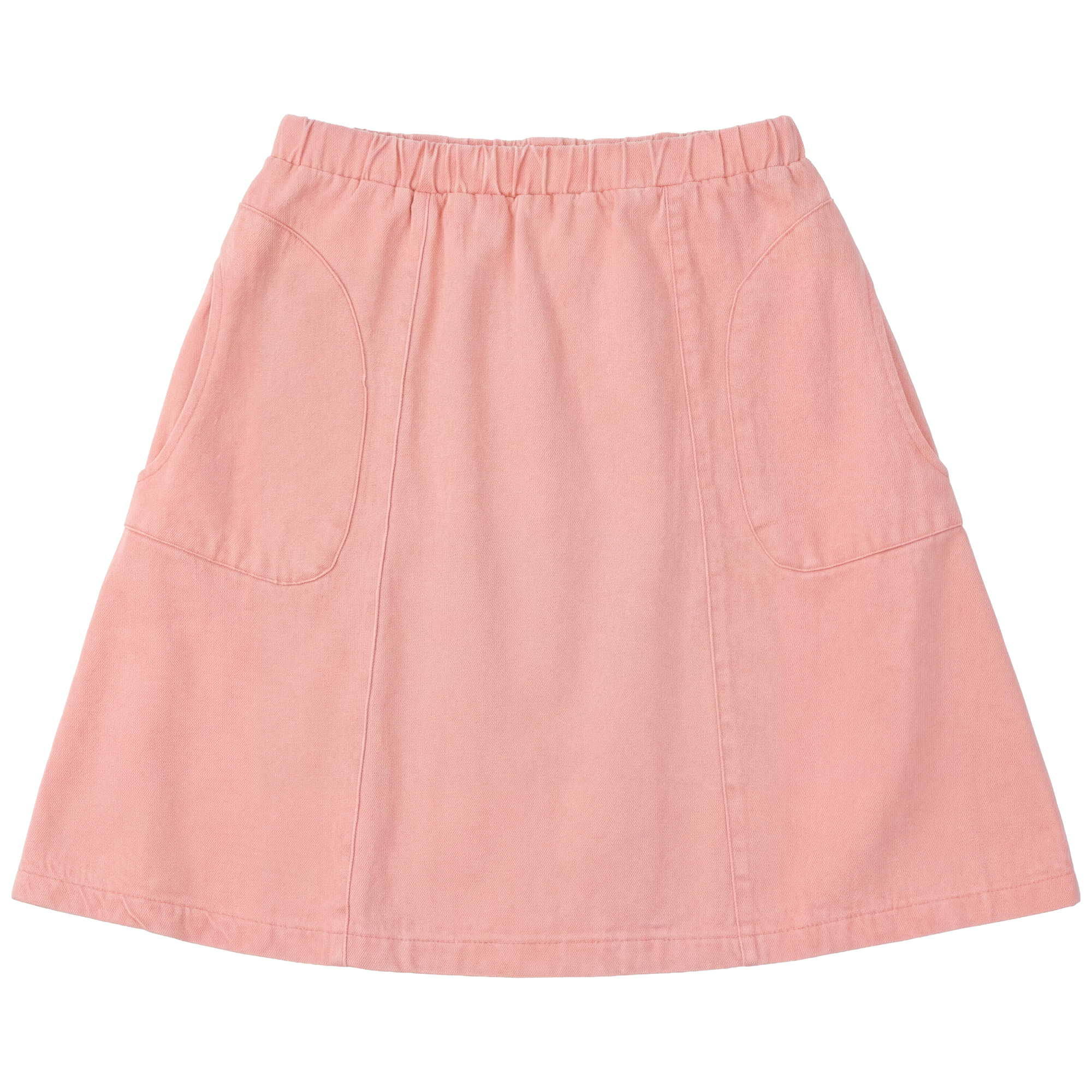 Colored Denim Skirt in Pink by So What