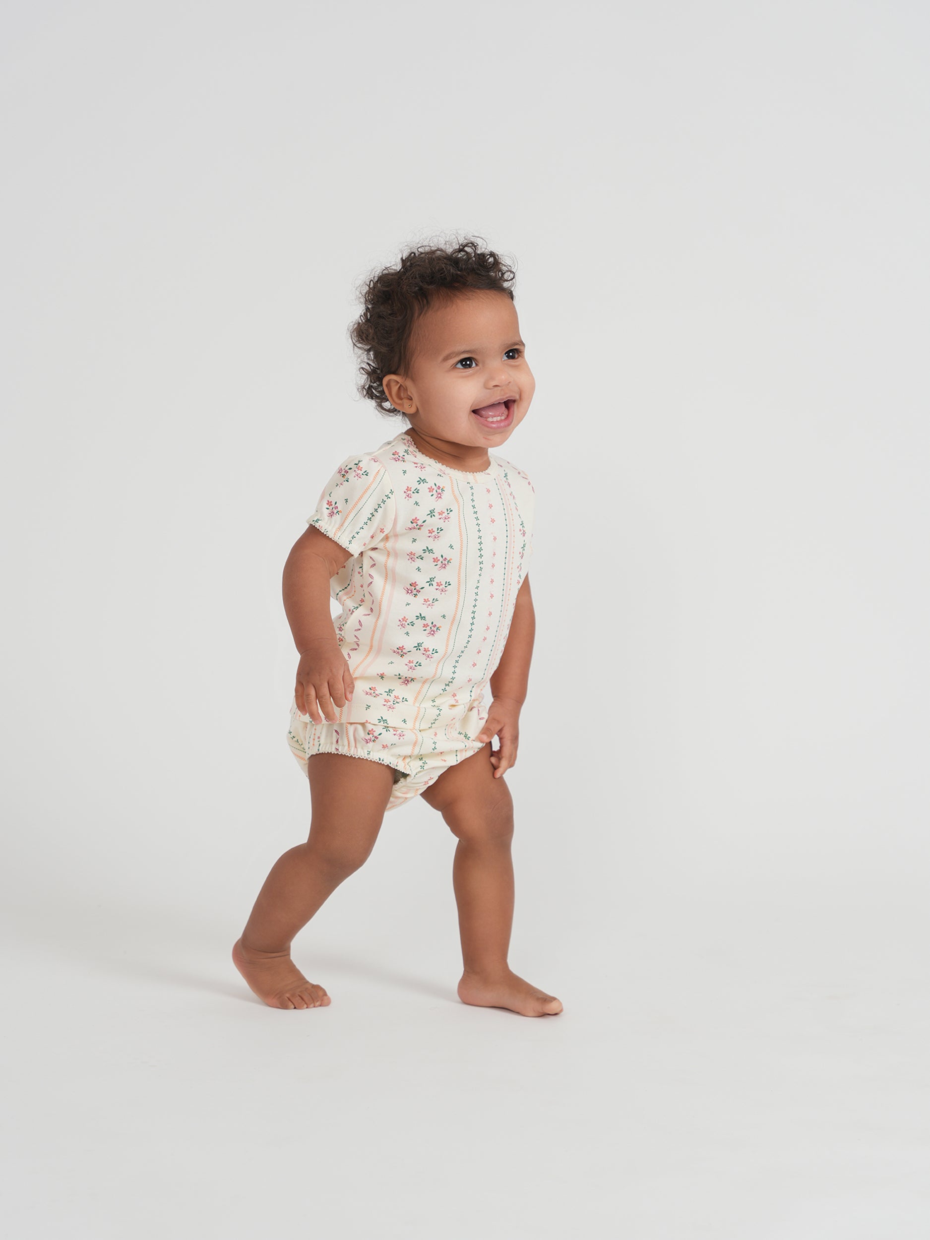 Floral Printed Cotton Set in by Puddles