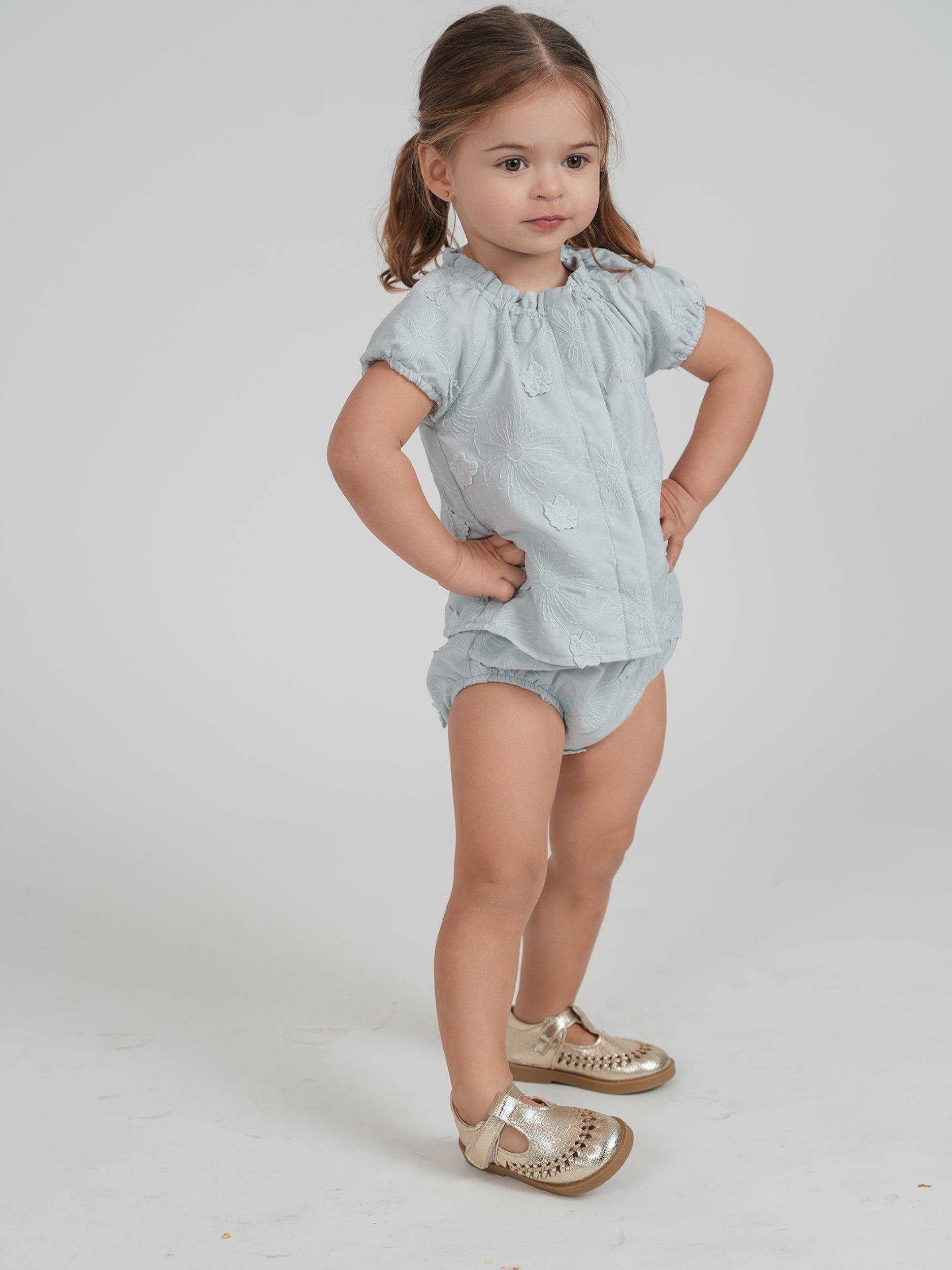 Floral Embroidery Applique Set in by Posie & Pistachio