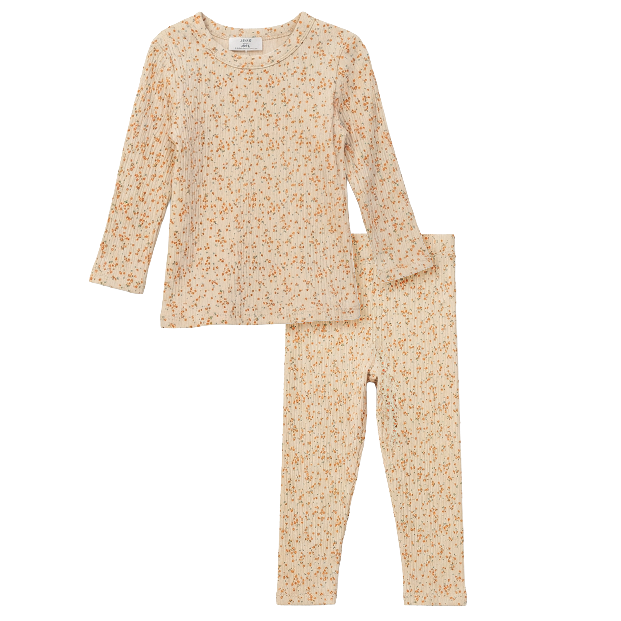 Floral 2 pc in Orange by LUX Regular