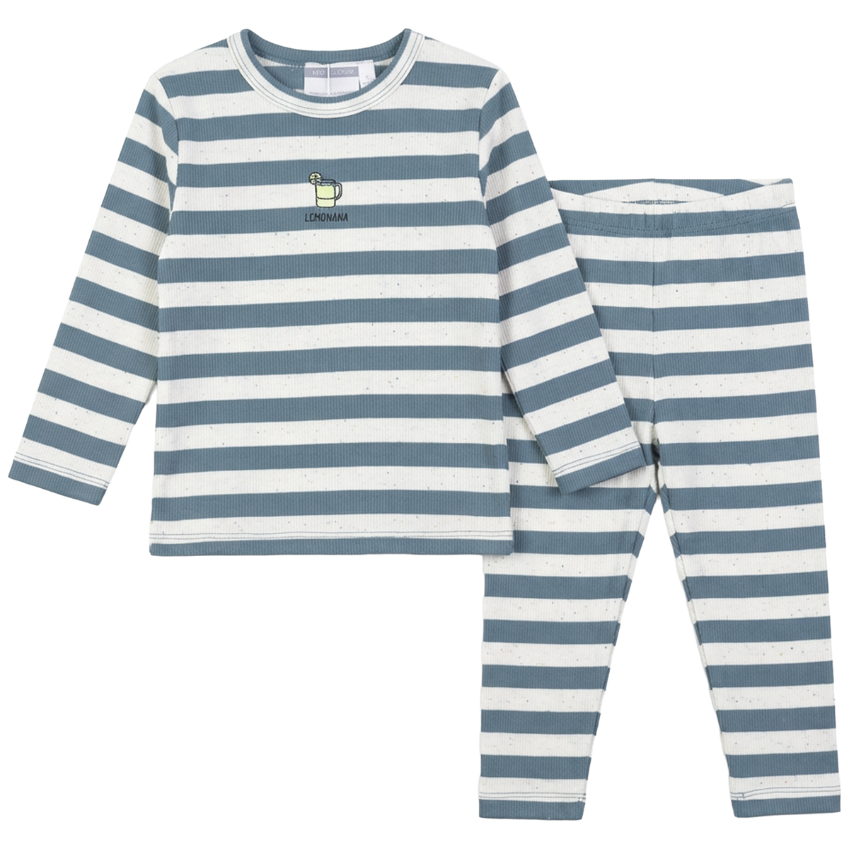 Striped Speckled Set in Sage by Whipped Cocoa