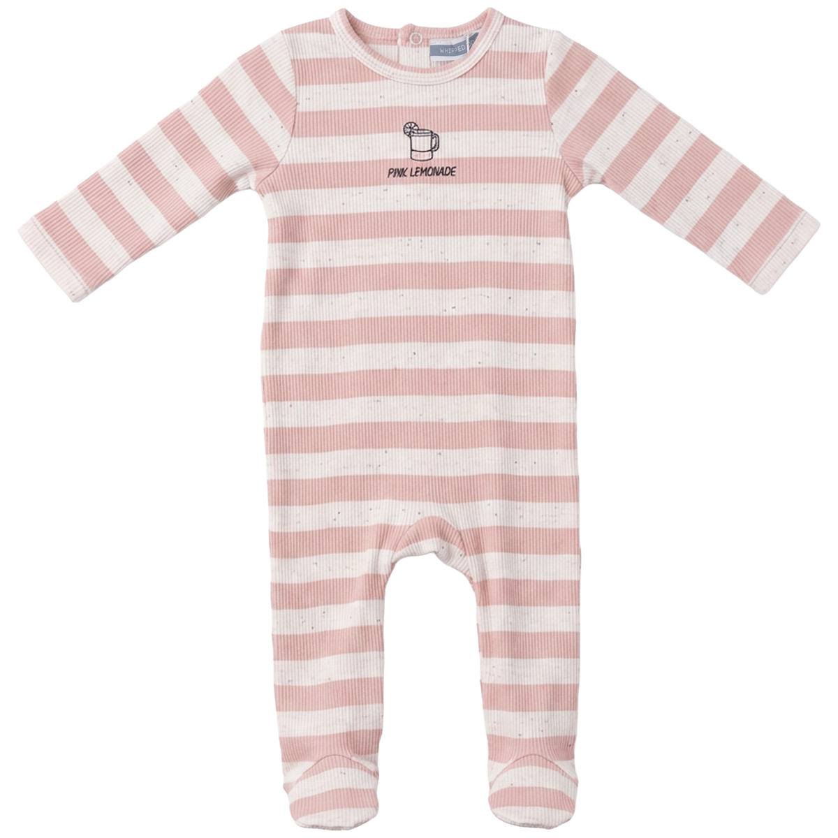 Stripe Onesie in Pink by Whipped Cocoa