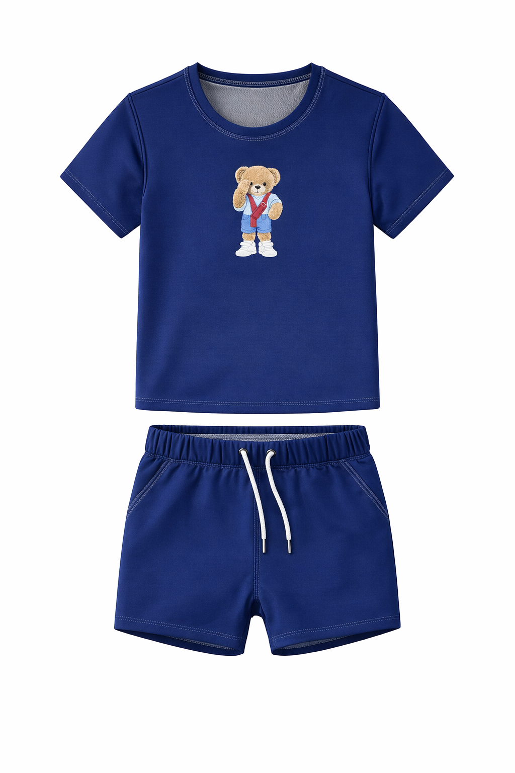 Swimsuit Two Piece in Navy Blue by Try