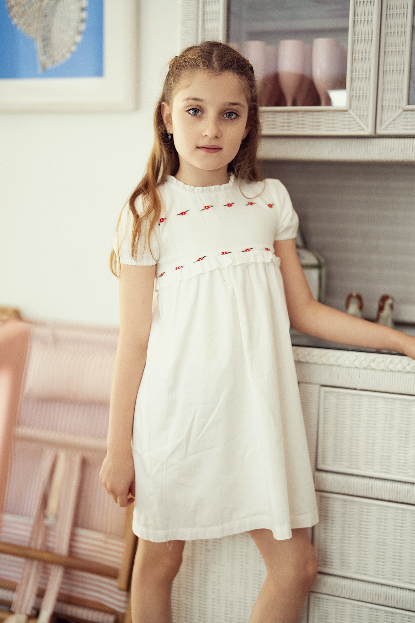 Floral Ruffle Dress in by The Umbrella Academy