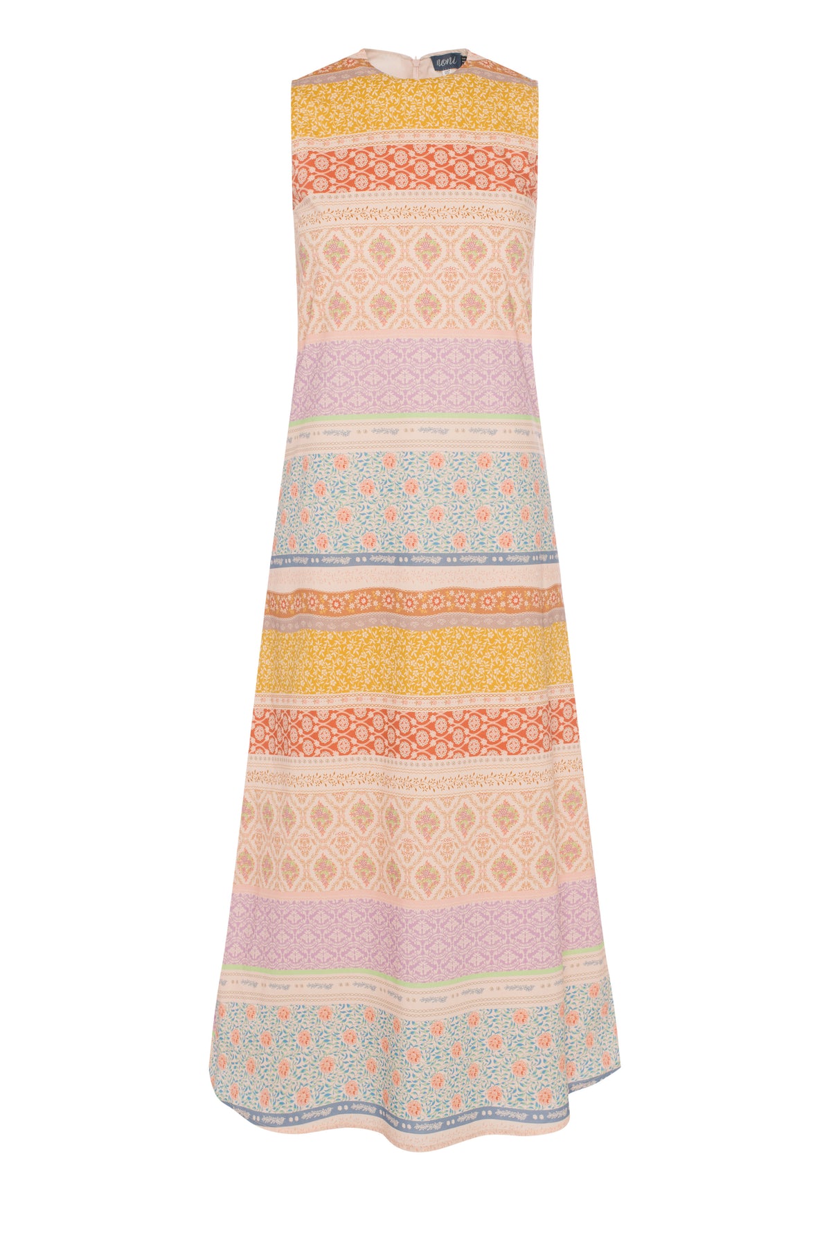 Printed Floral Jumper in Yellow Floral Print by Noni