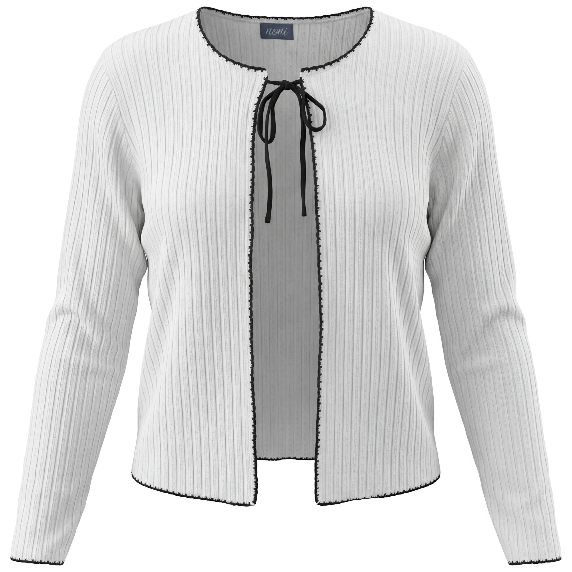 Pointel Cardigan and Shell in Ivory by Noni